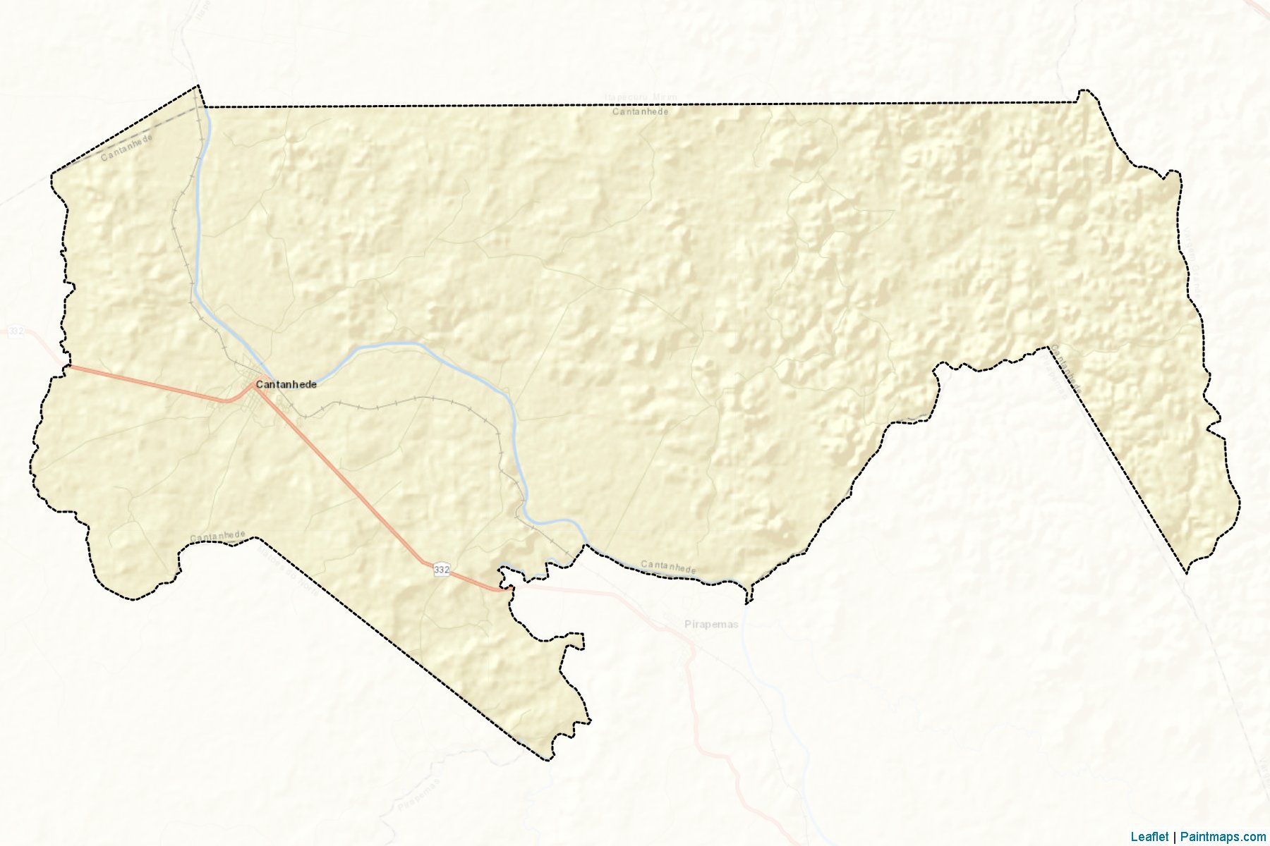 Muestras de recorte de mapas Cantanhede (Maranhao)-2