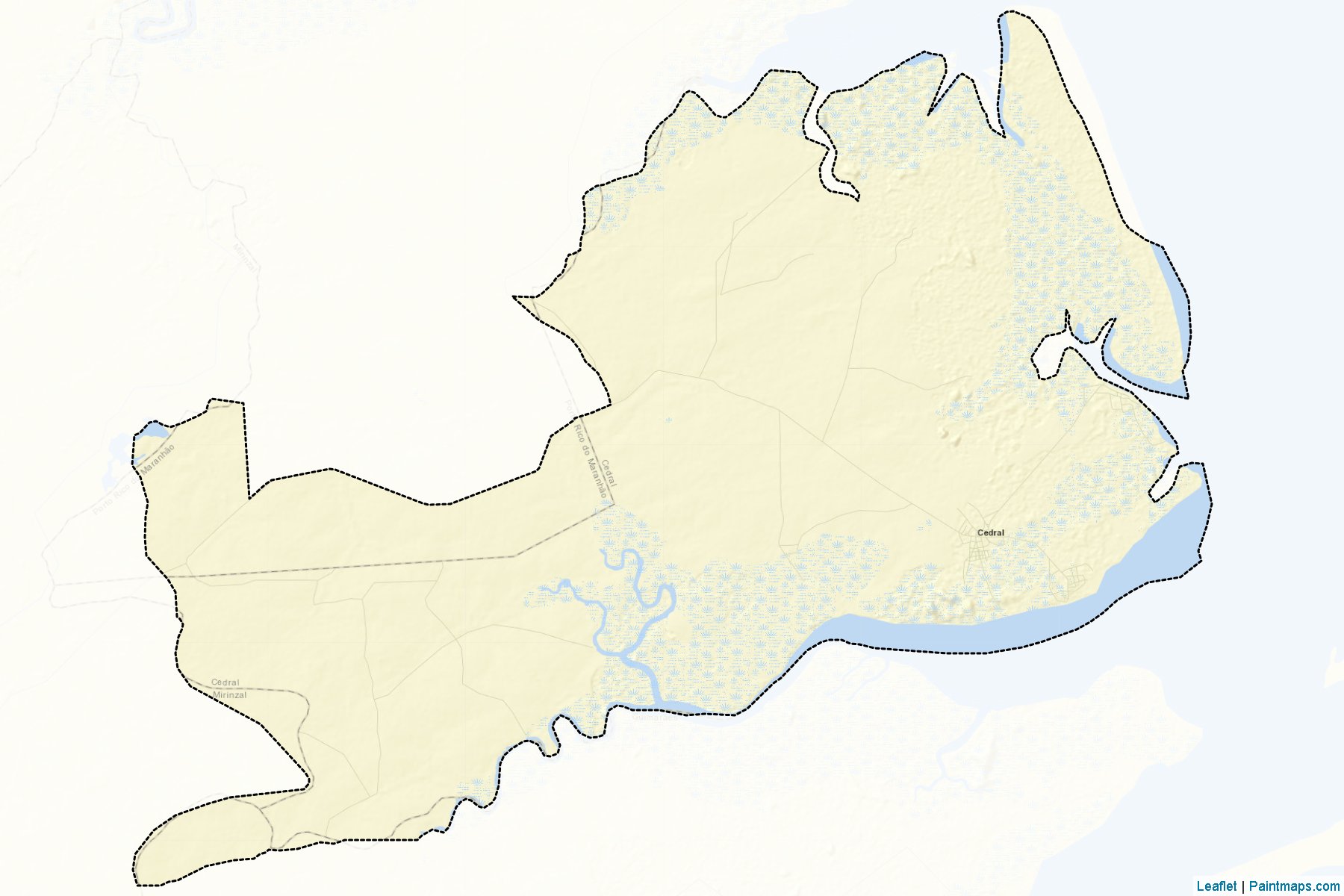 Cedral (Maranhão) Haritası Örnekleri-2