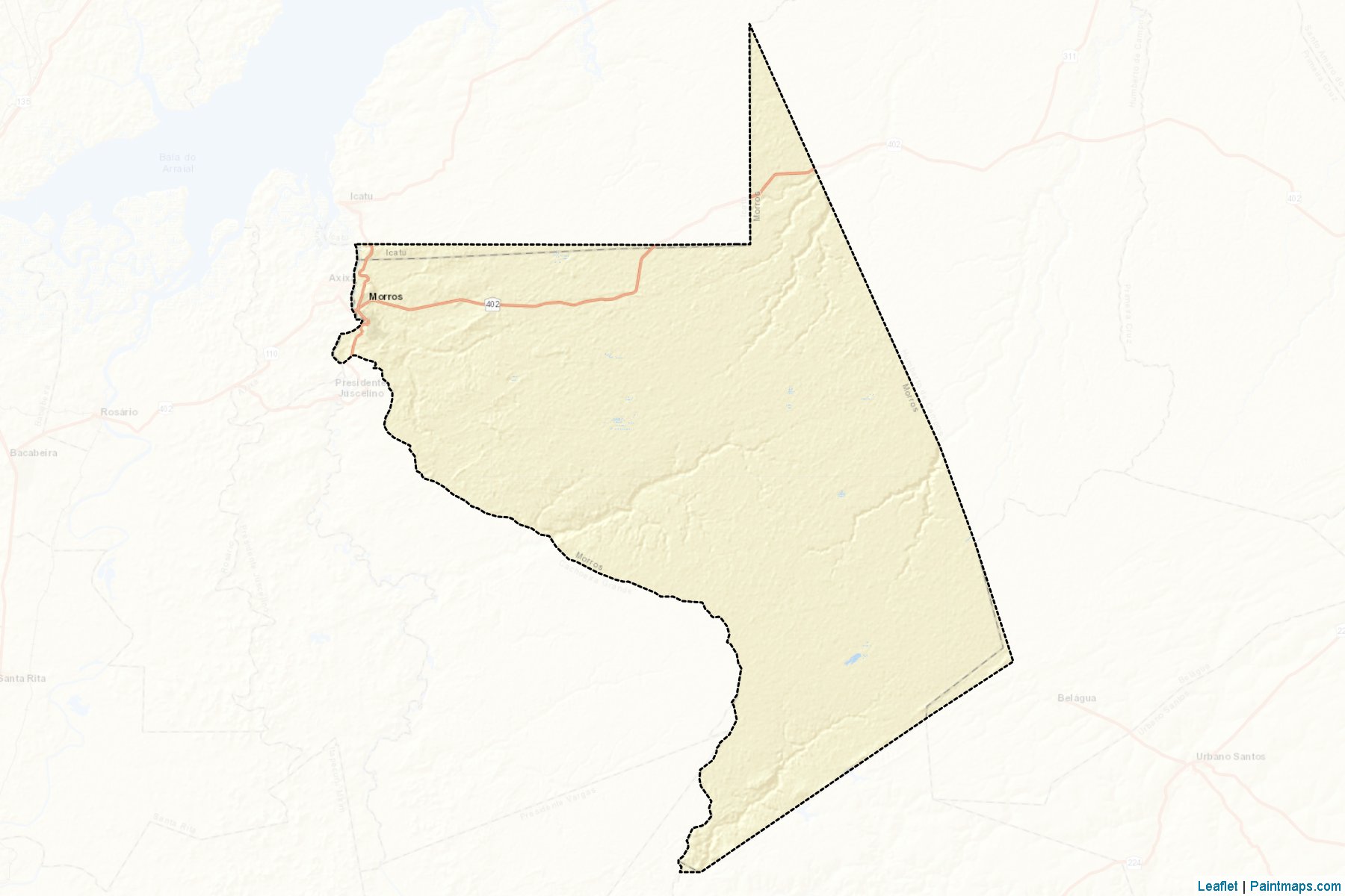 Morros (Maranhao) Map Cropping Samples-2