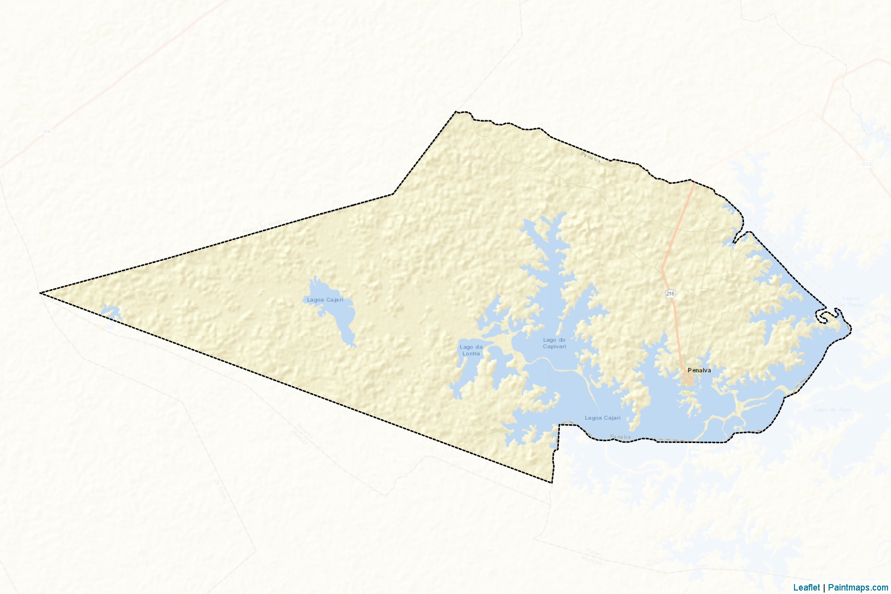 Muestras de recorte de mapas Penalva (Maranhao)-2