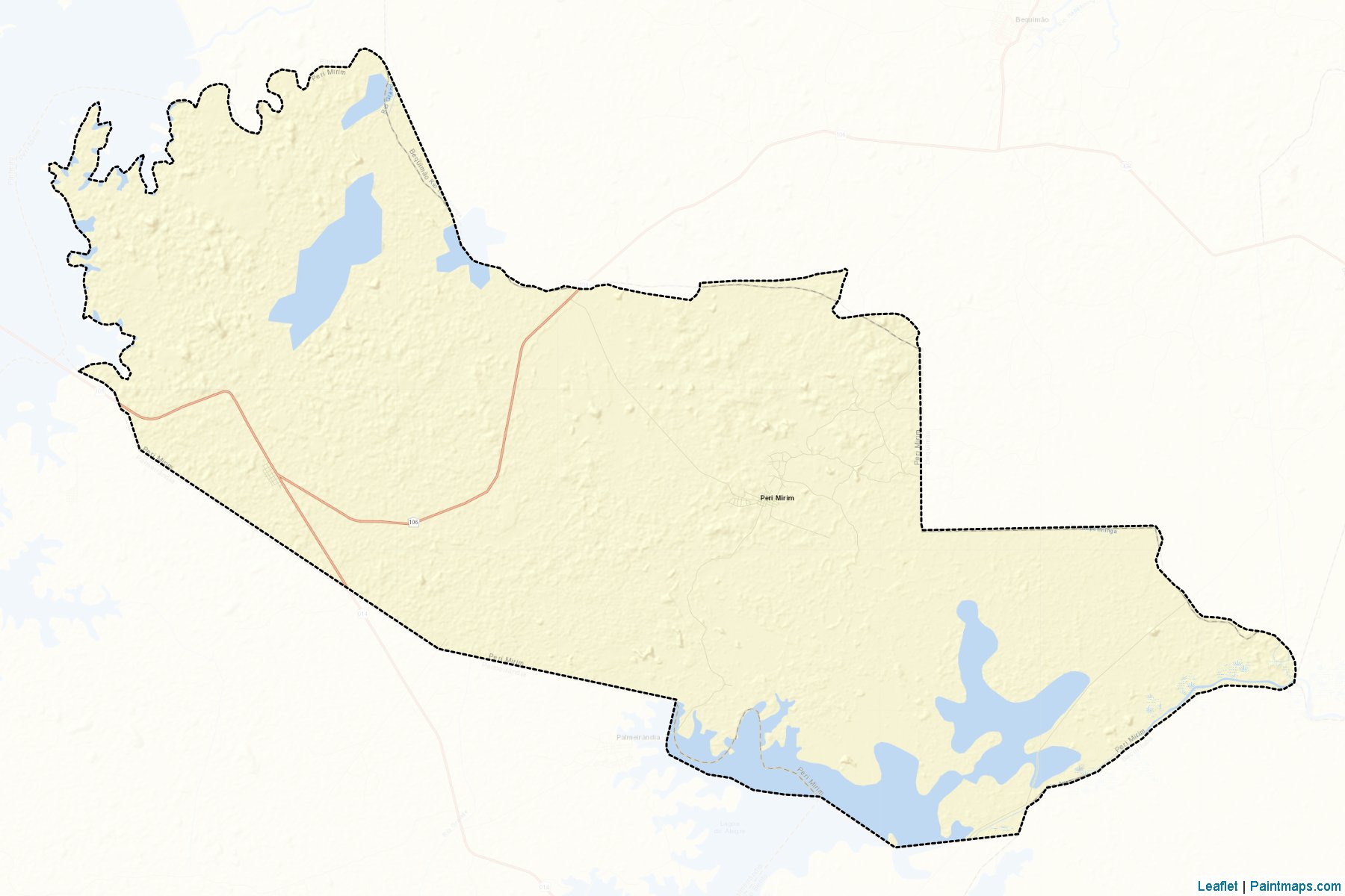 Muestras de recorte de mapas Peri Mirim (Maranhao)-2