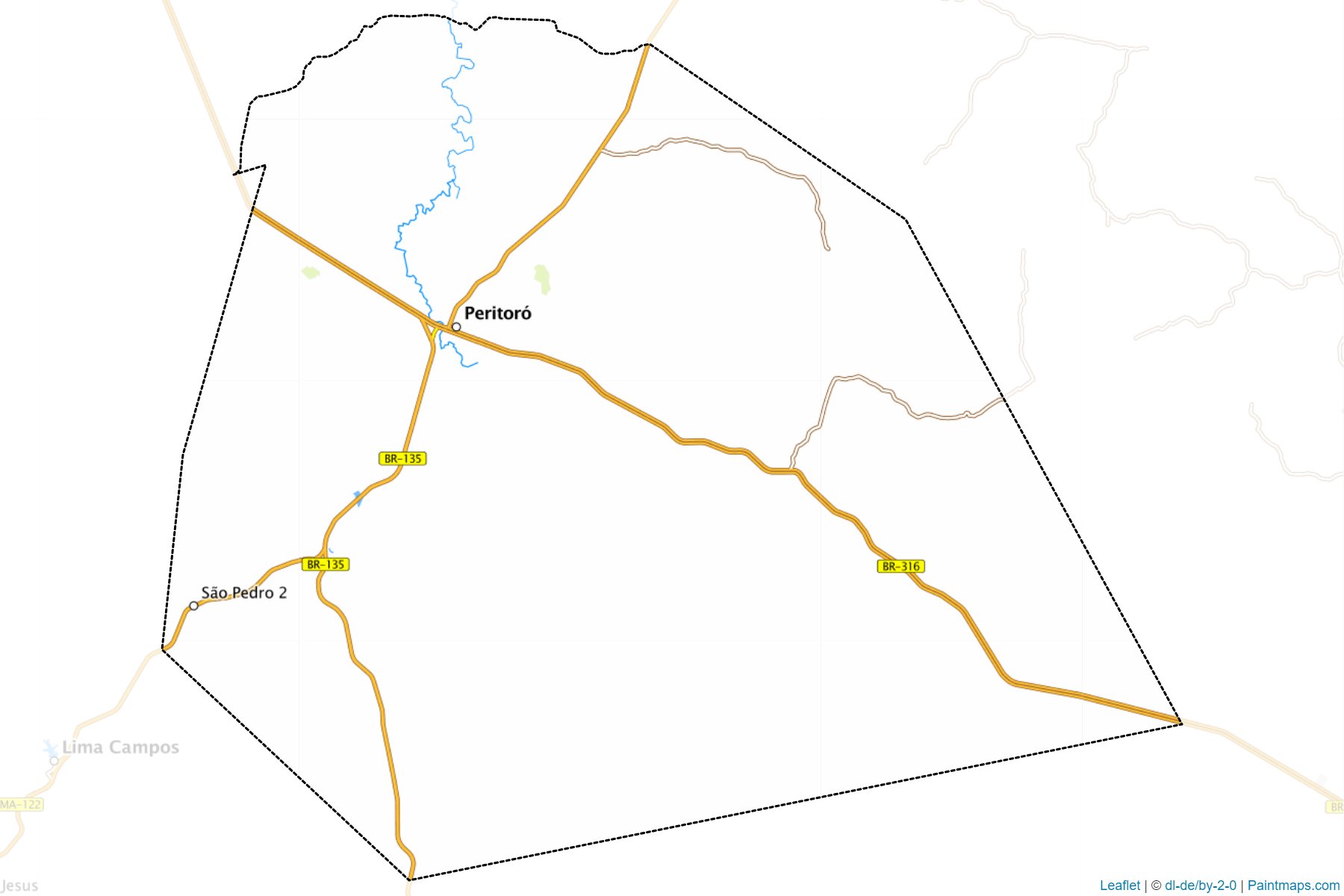 Muestras de recorte de mapas Peritoro (Maranhao)-1