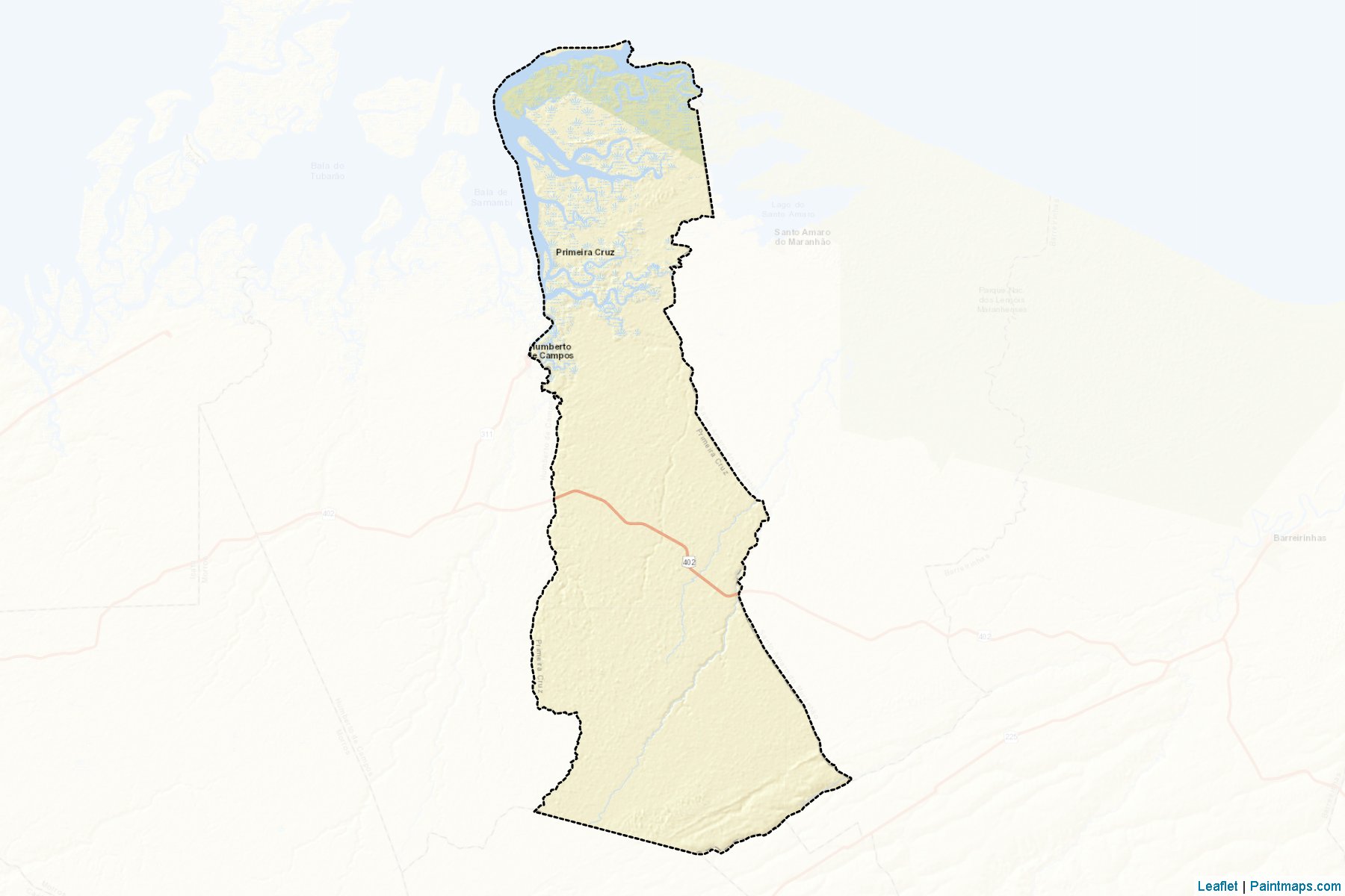 Primeira Cruz (Maranhao) Map Cropping Samples-2