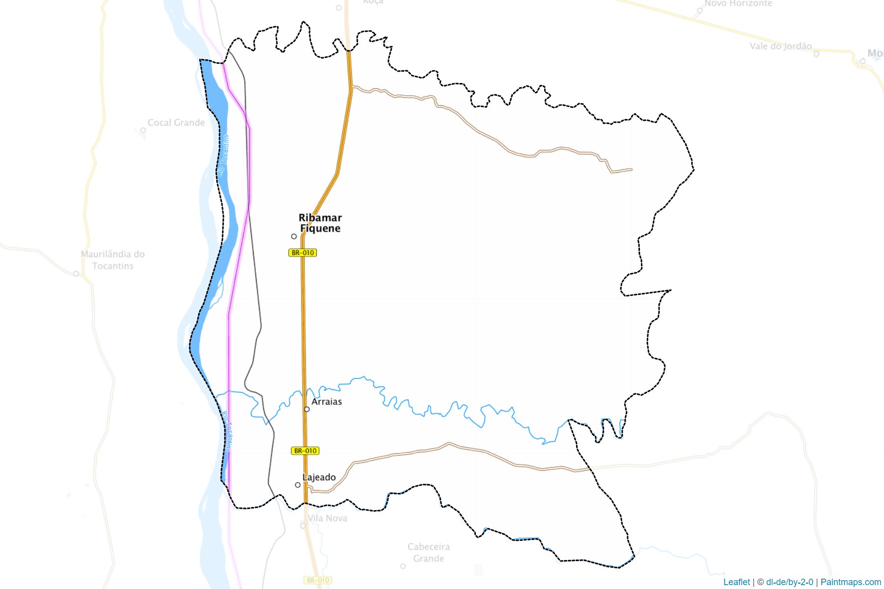 Muestras de recorte de mapas Ribamar Fiquene (Maranhao)-1