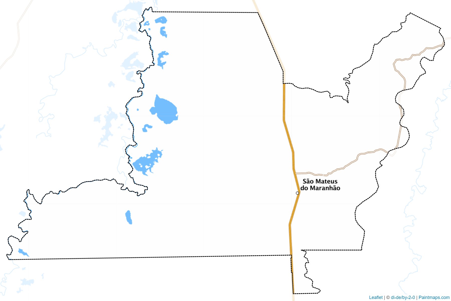 Sao Mateus do Maranhao (Maranhao) Map Cropping Samples-1