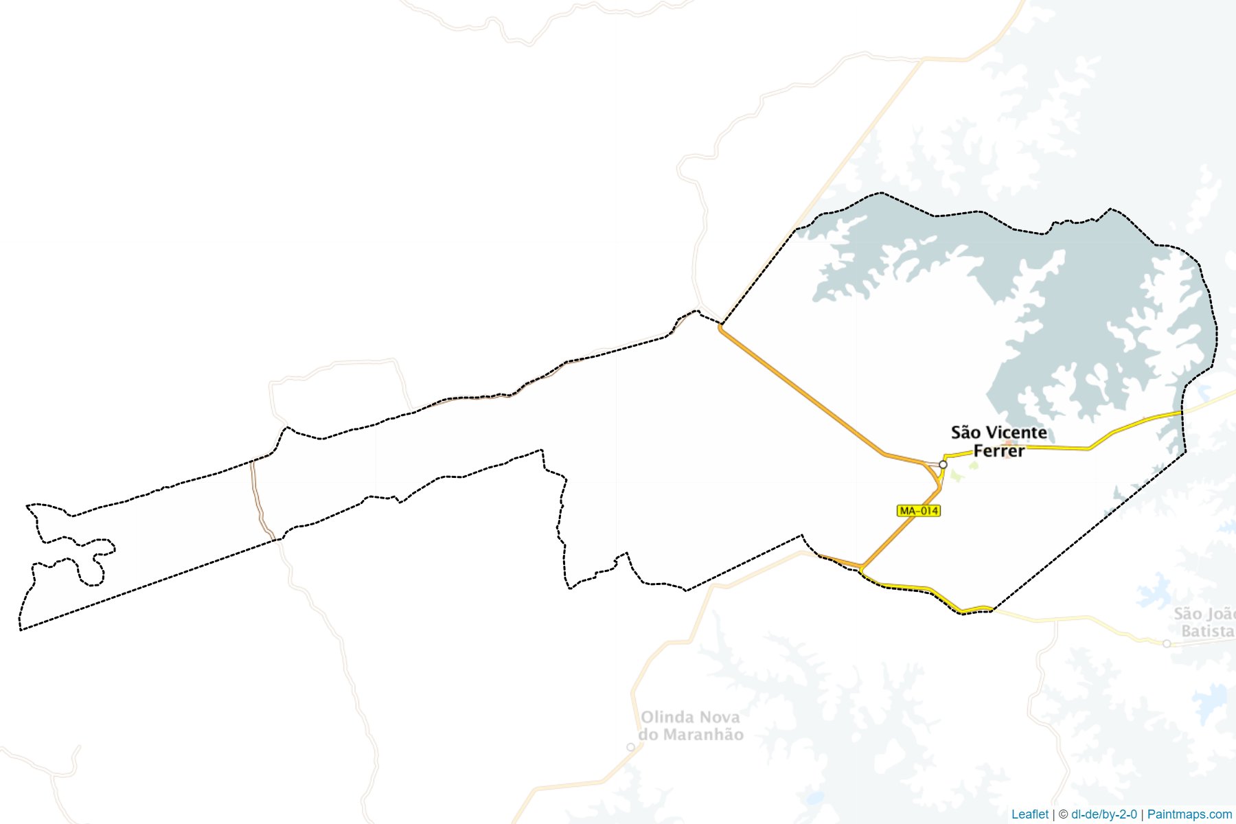 Sao Vicente Ferrer (Maranhao) Map Cropping Samples-1