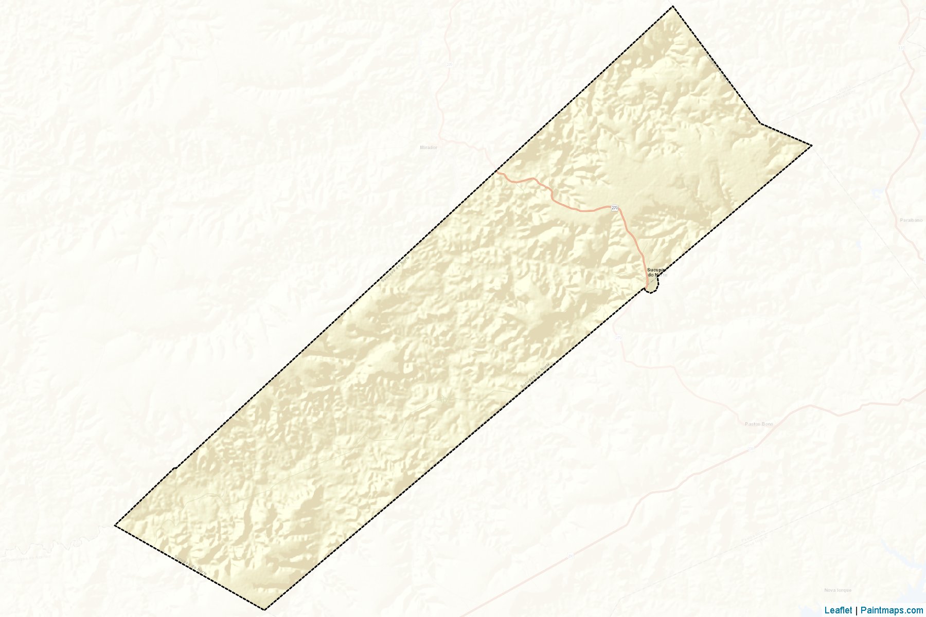 Sucupira do Norte (Maranhao) Map Cropping Samples-2