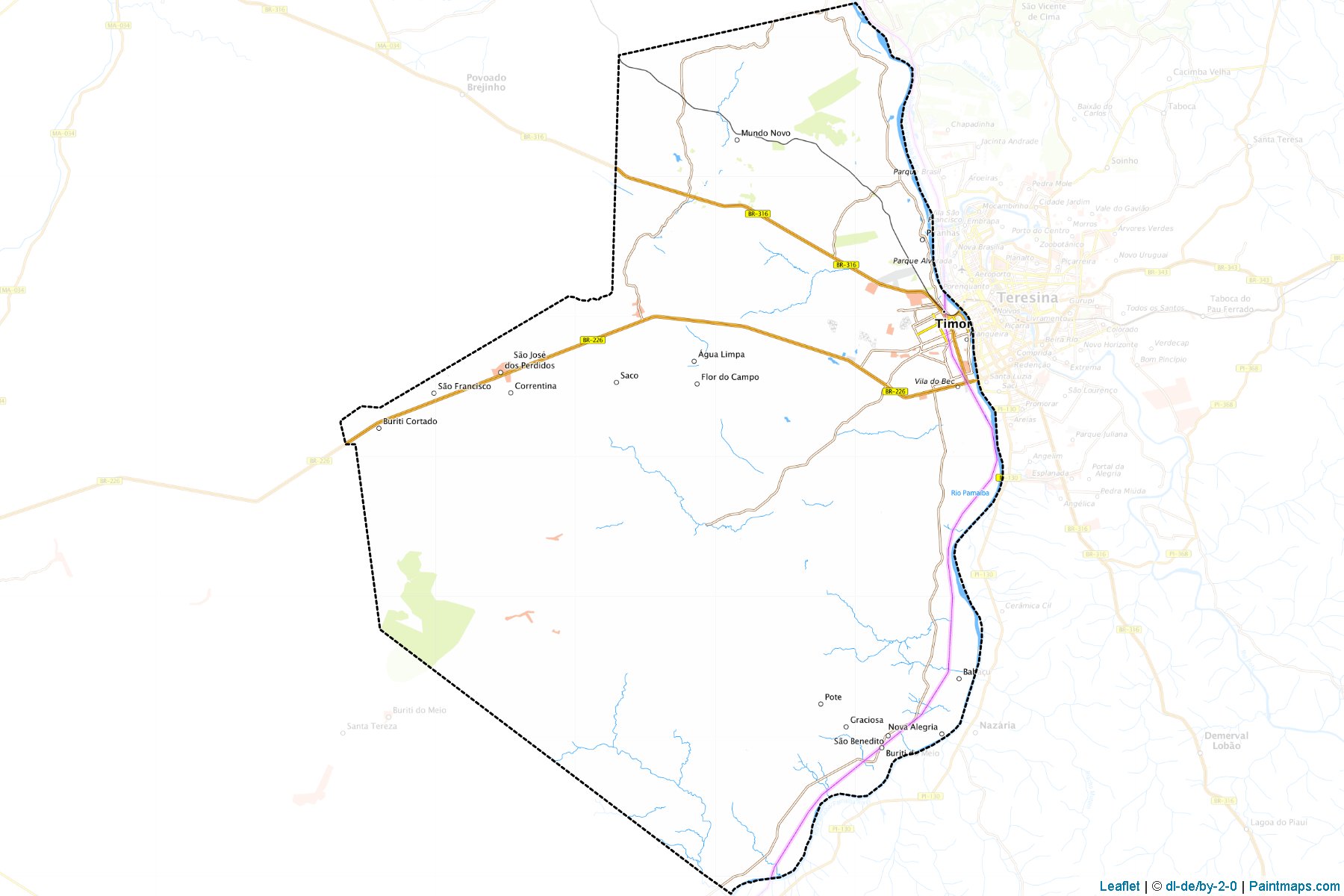 Muestras de recorte de mapas Timon (Maranhao)-1