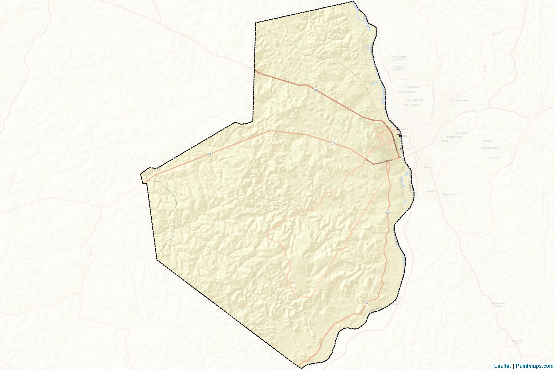 Muestras de recorte de mapas Timon (Maranhao)-2