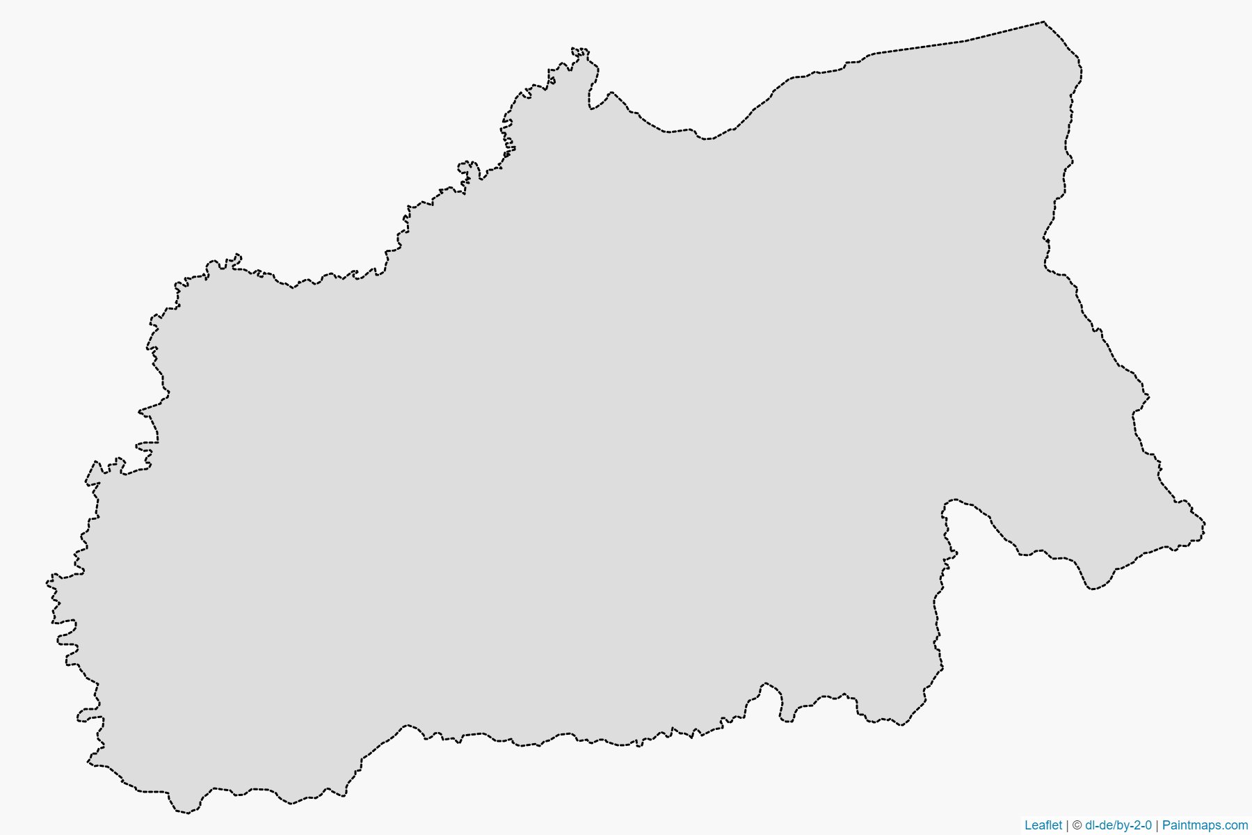 Muestras de recorte de mapas Cabeceira Grande (Minas Gerais)-1