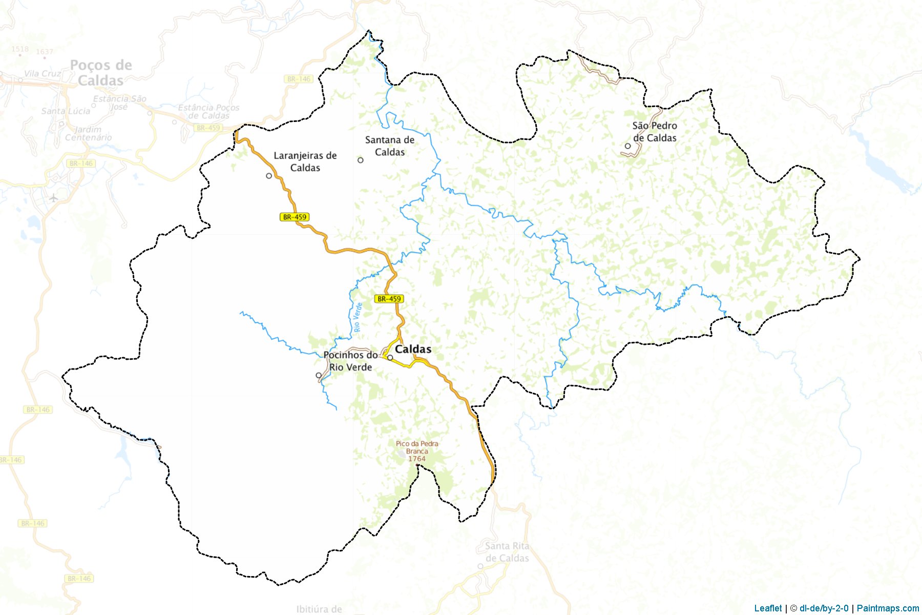 Caldas (Minas Gerais) Map Cropping Samples-1