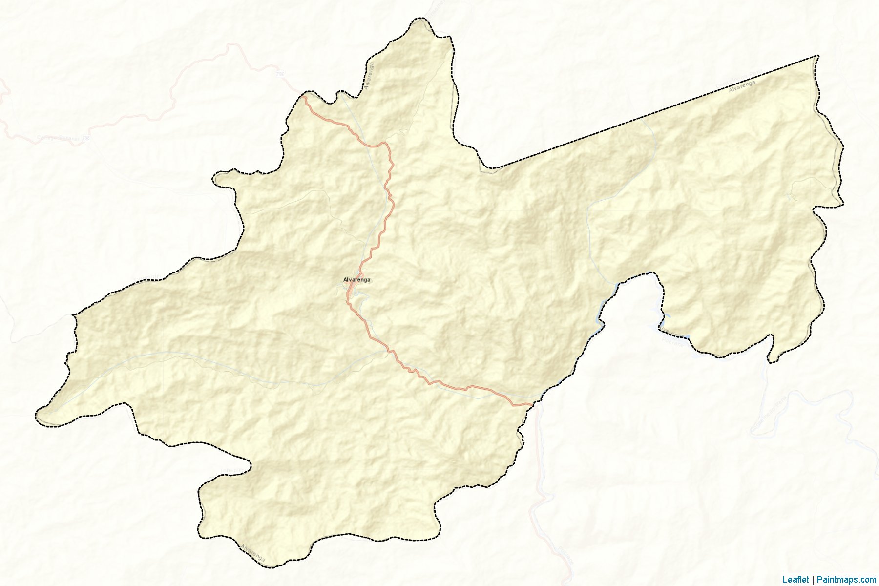 Alvarenga (Minas Gerais) Map Cropping Samples-2