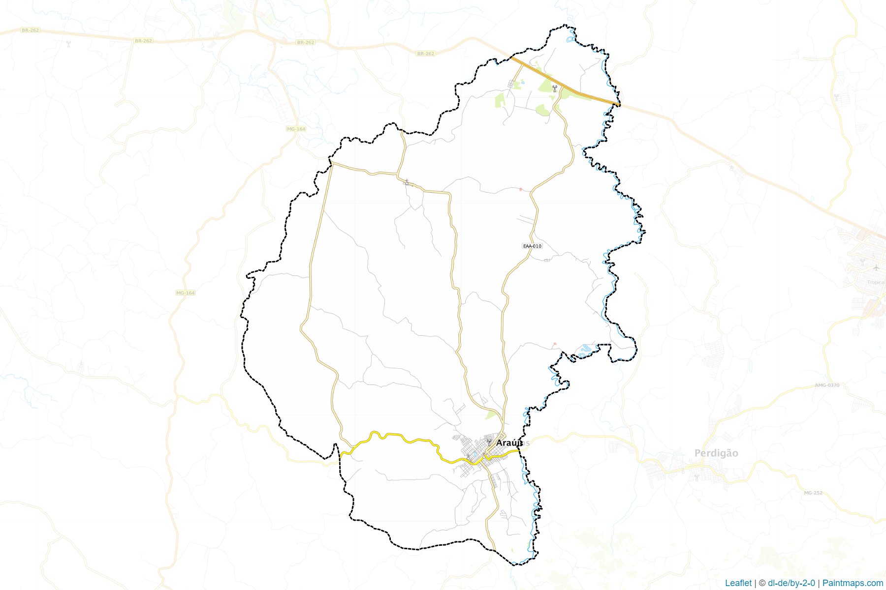 Araujos (Minas Gerais) Map Cropping Samples-1