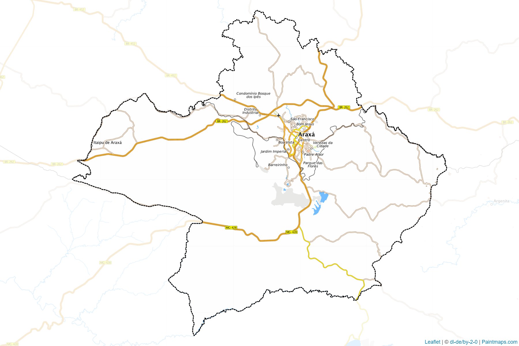 Araxa (Minas Gerais) Map Cropping Samples-1