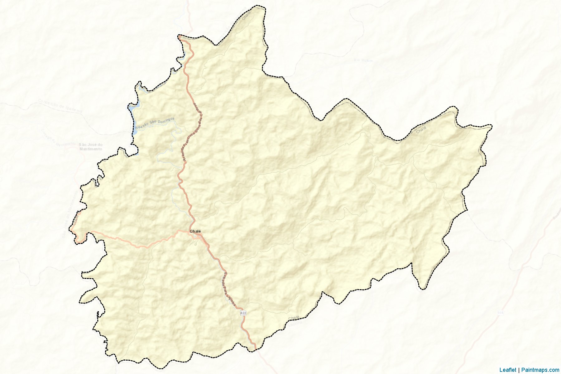 Chale (Minas Gerais) Map Cropping Samples-2