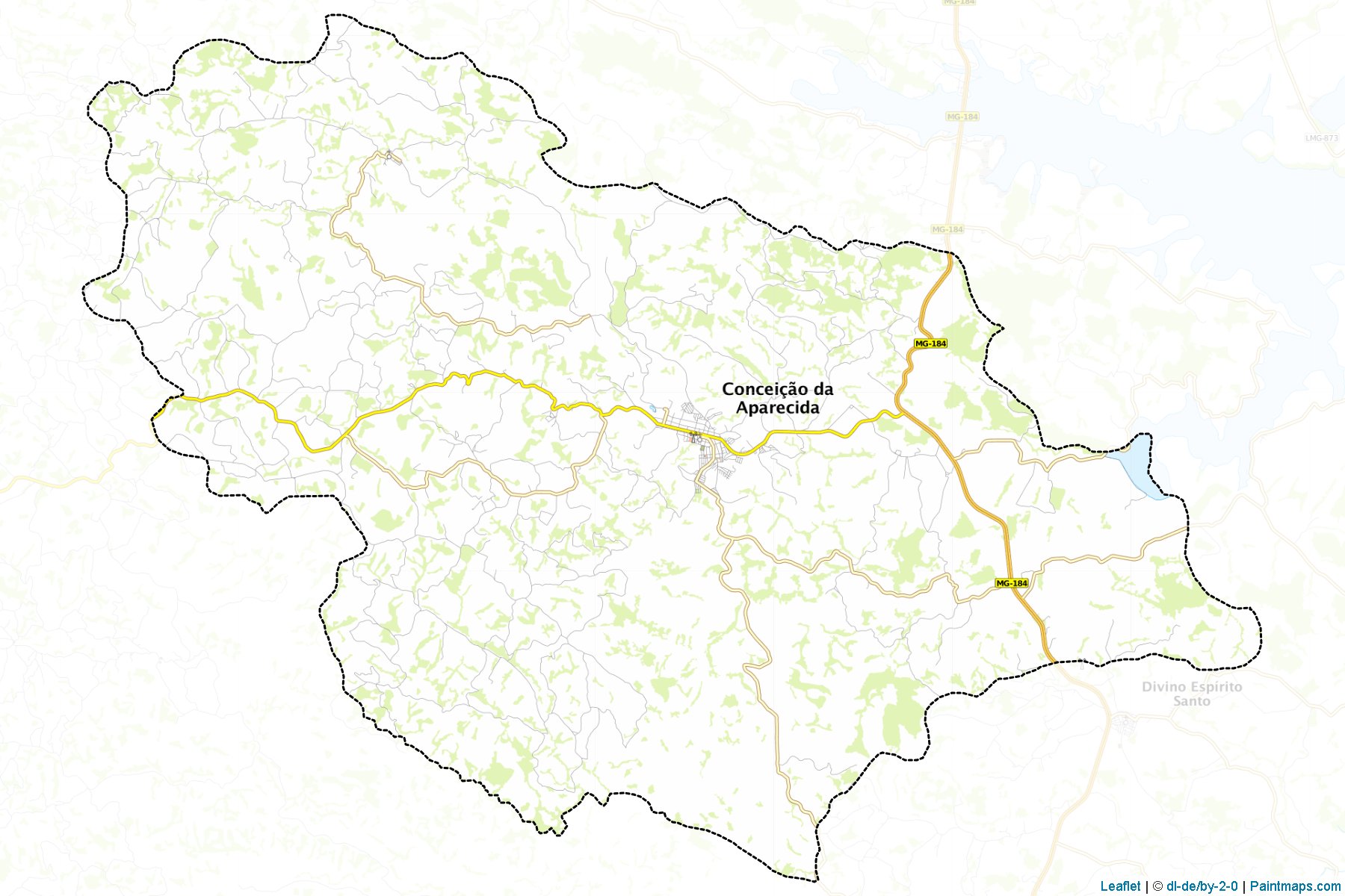 Conceicao da Aparecida (Minas Gerais) Map Cropping Samples-1