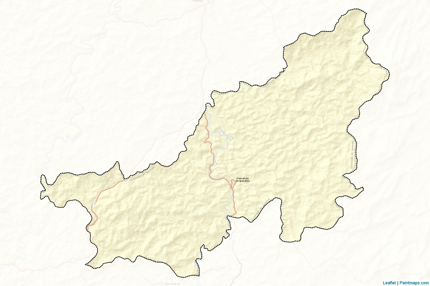 Conceicao de Ipanema (Minas Gerais) Map Cropping Samples-2