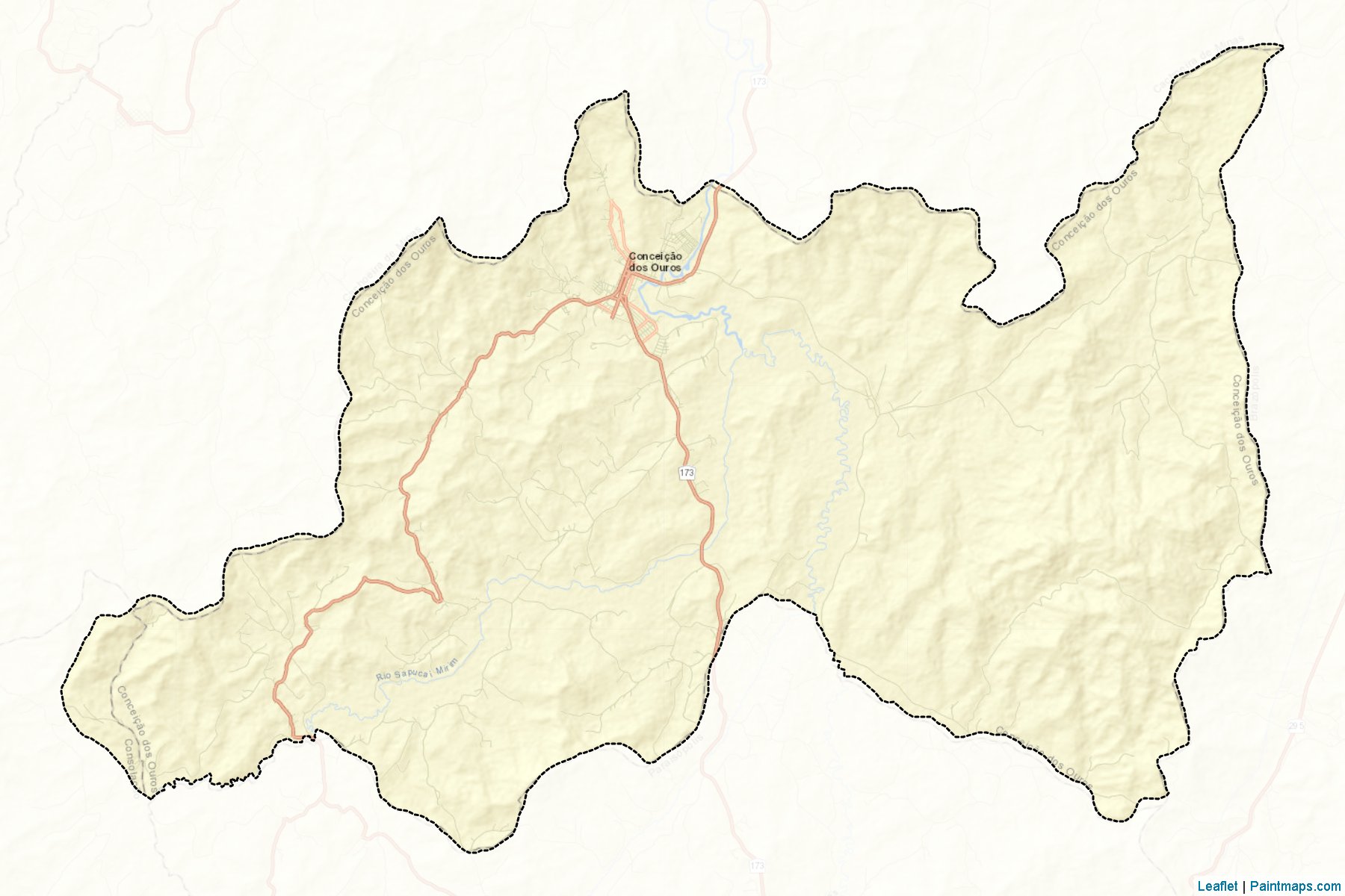 Conceicao dos Ouros (Minas Gerais) Map Cropping Samples-2