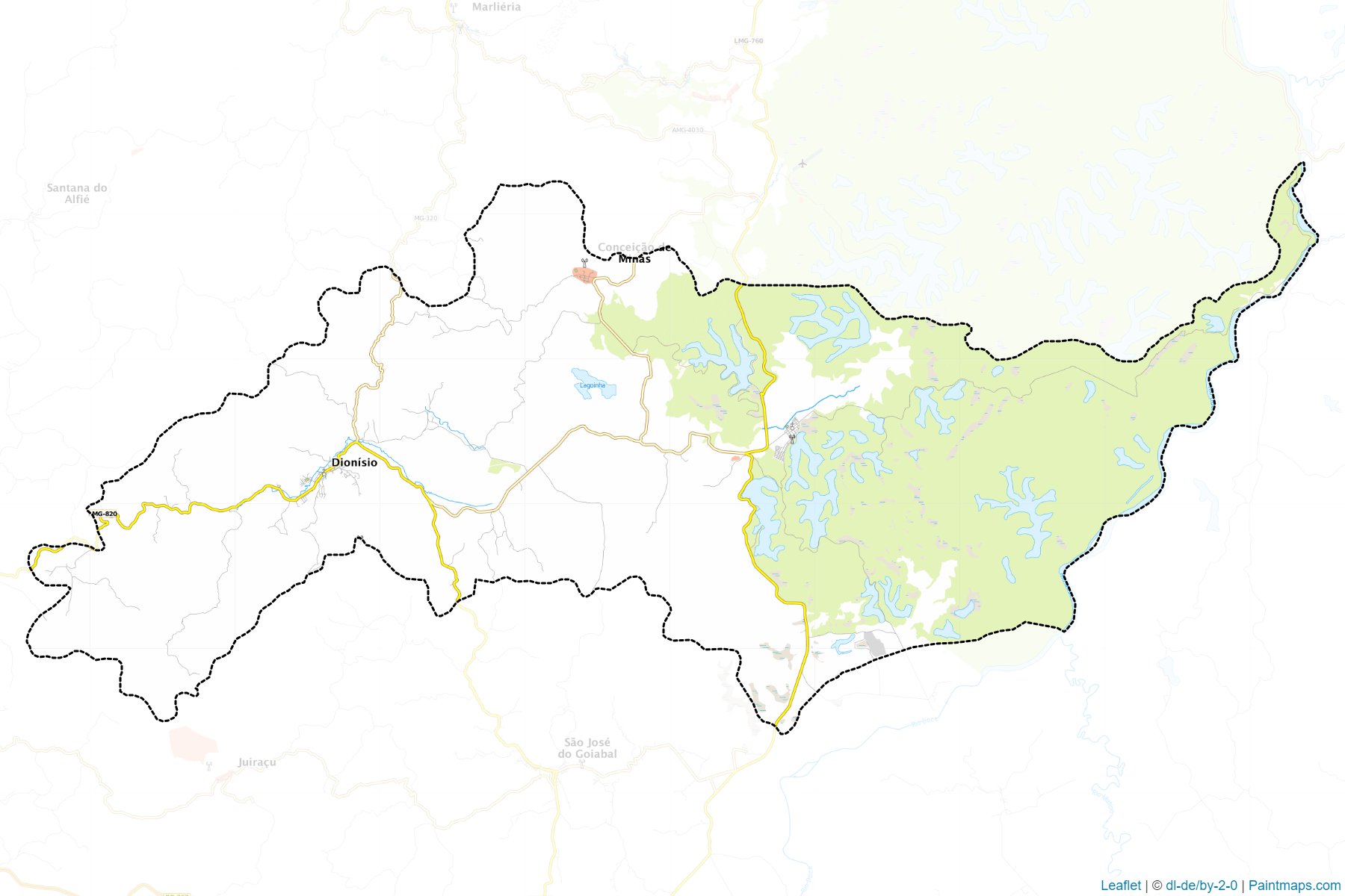 Dionisio (Minas Gerais) Map Cropping Samples-1