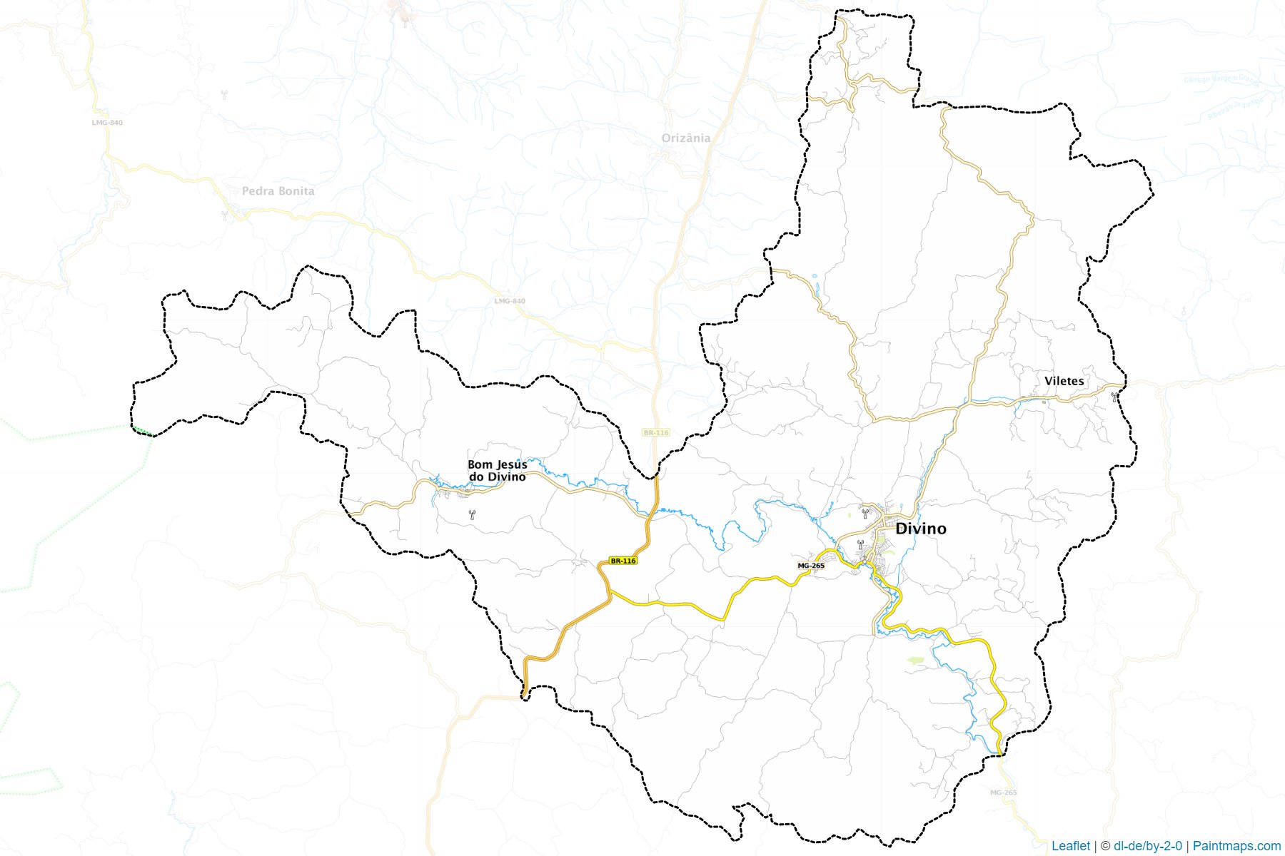 Divino (Minas Gerais) Map Cropping Samples-1