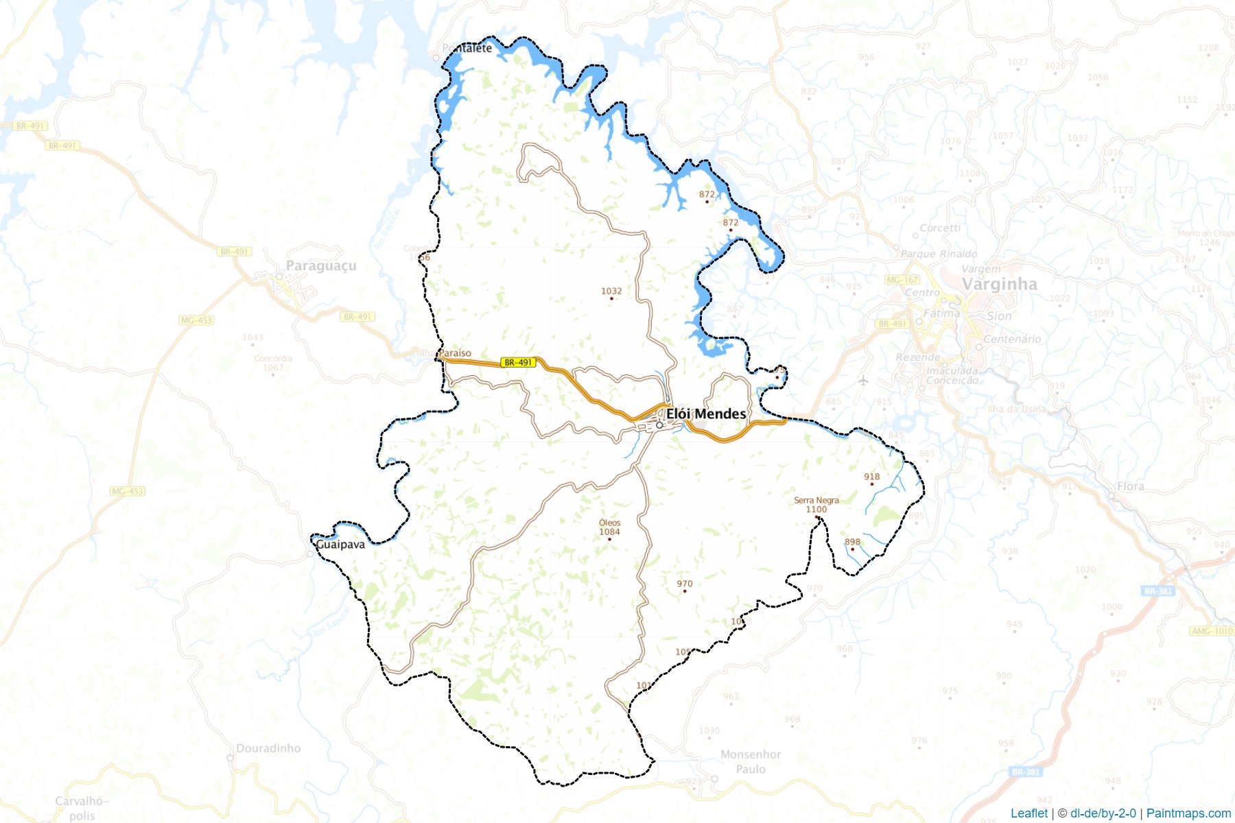 Eloi Mendes (Minas Gerais) Map Cropping Samples-1