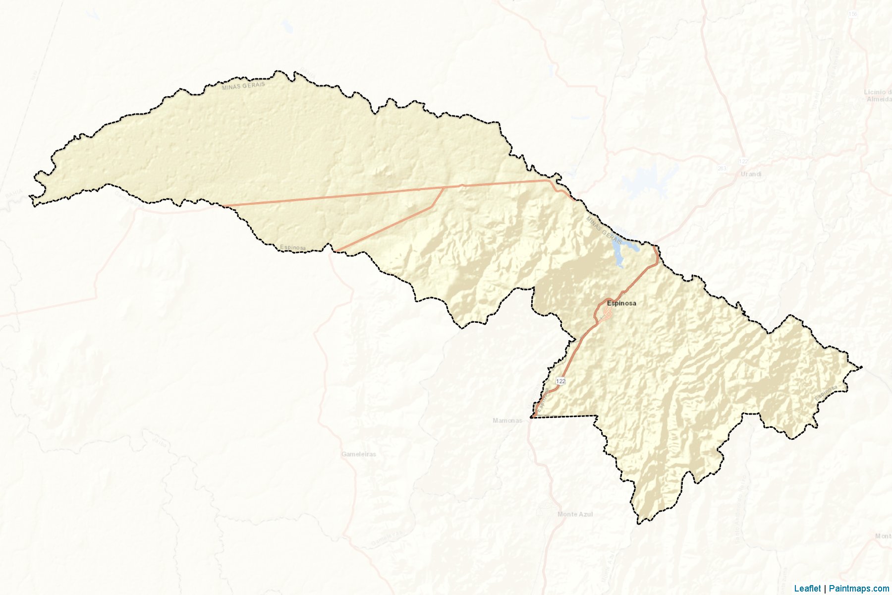 Espinosa (Minas Gerais) Map Cropping Samples-2