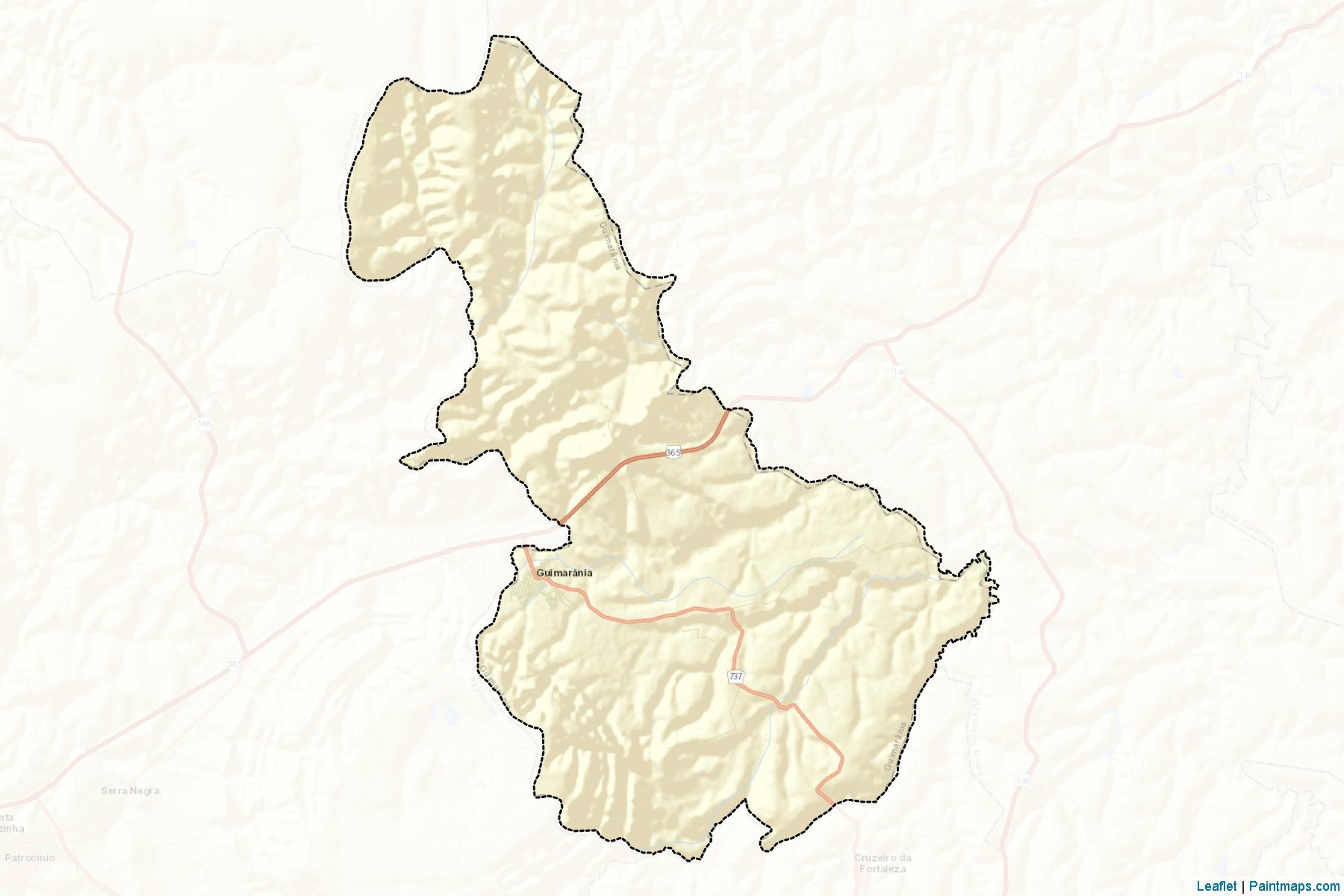 Guimarania (Minas Gerais) Map Cropping Samples-2