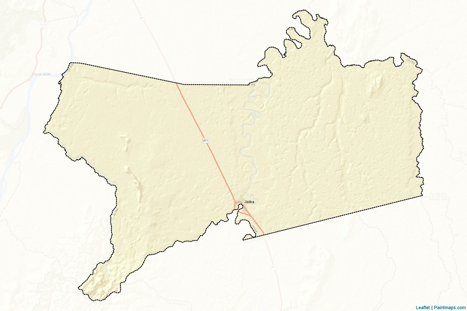 Jaiba (Minas Gerais) Map Cropping Samples-2