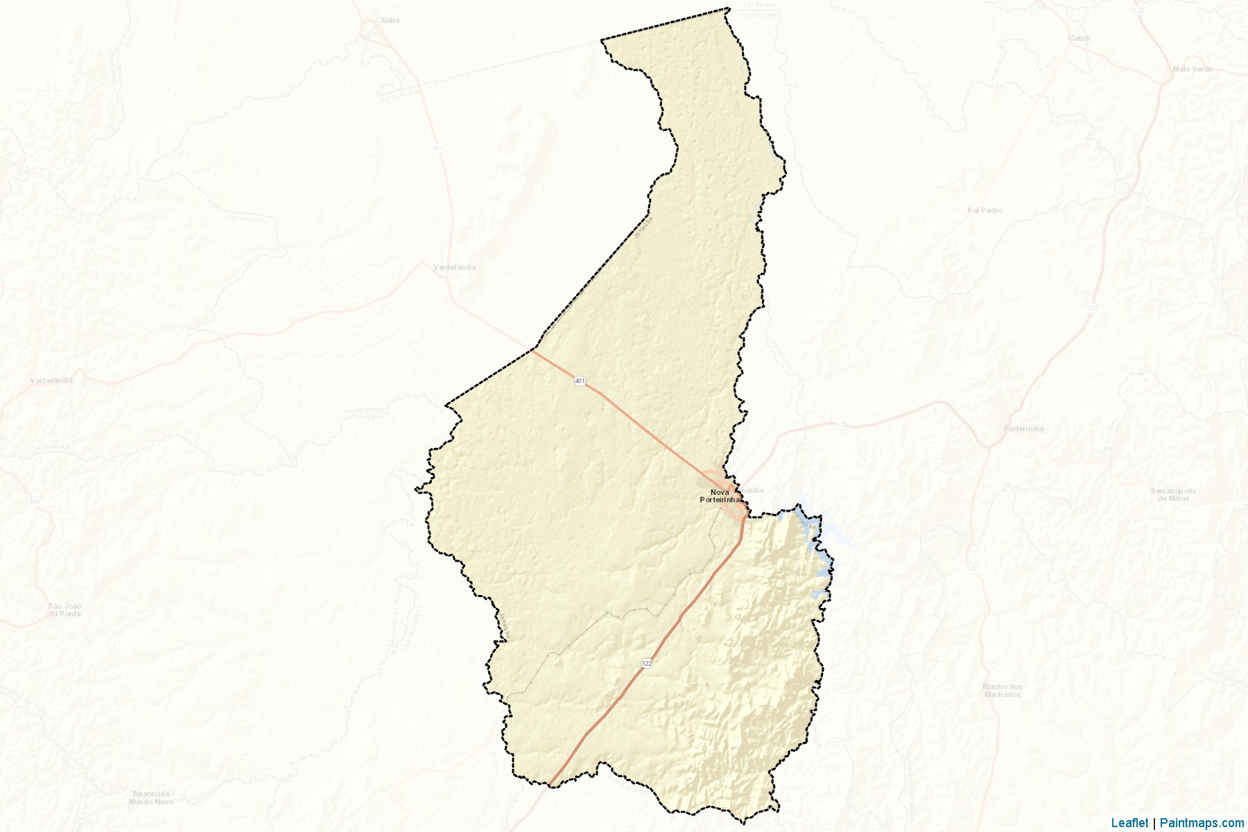 Janauba (Minas Gerais) Map Cropping Samples-2