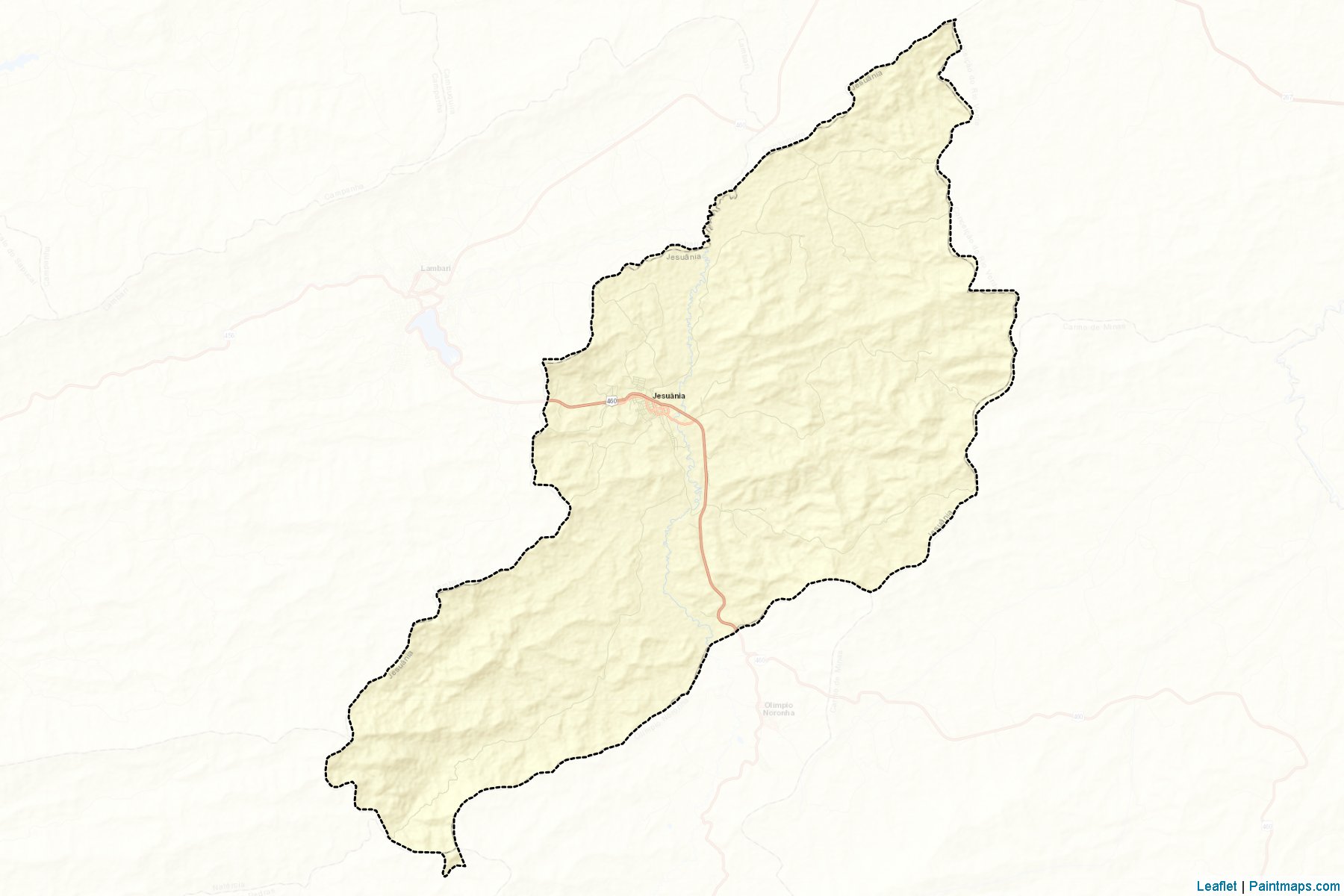 Jesuania (Minas Gerais) Map Cropping Samples-2