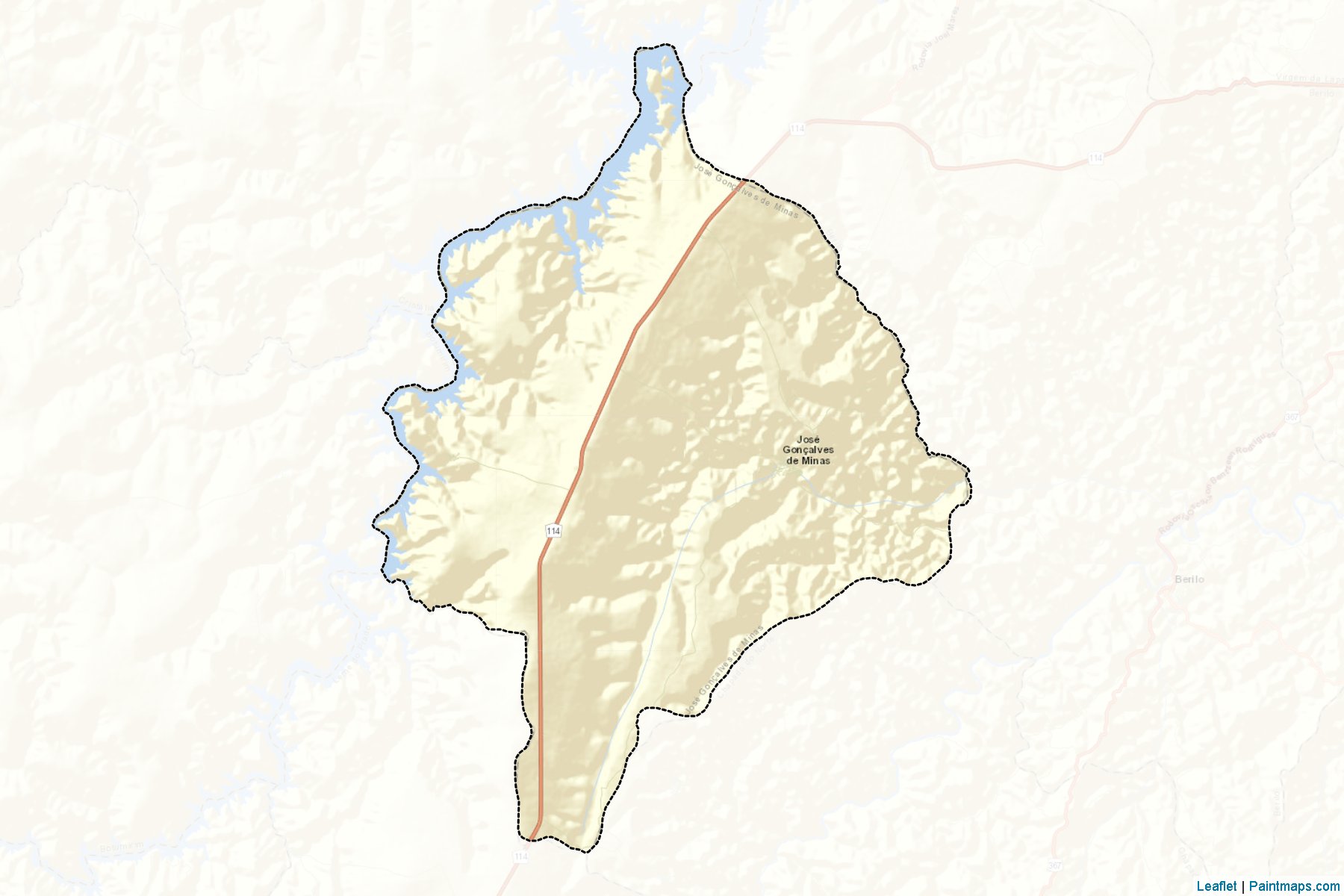 Jose Goncalves de Minas (Minas Gerais) Map Cropping Samples-2