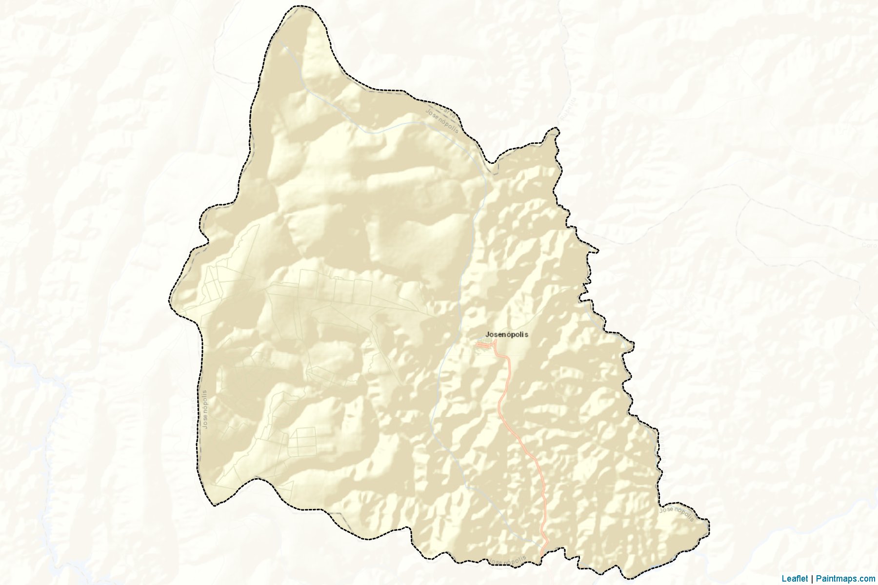 Josenopolis (Minas Gerais) Map Cropping Samples-2