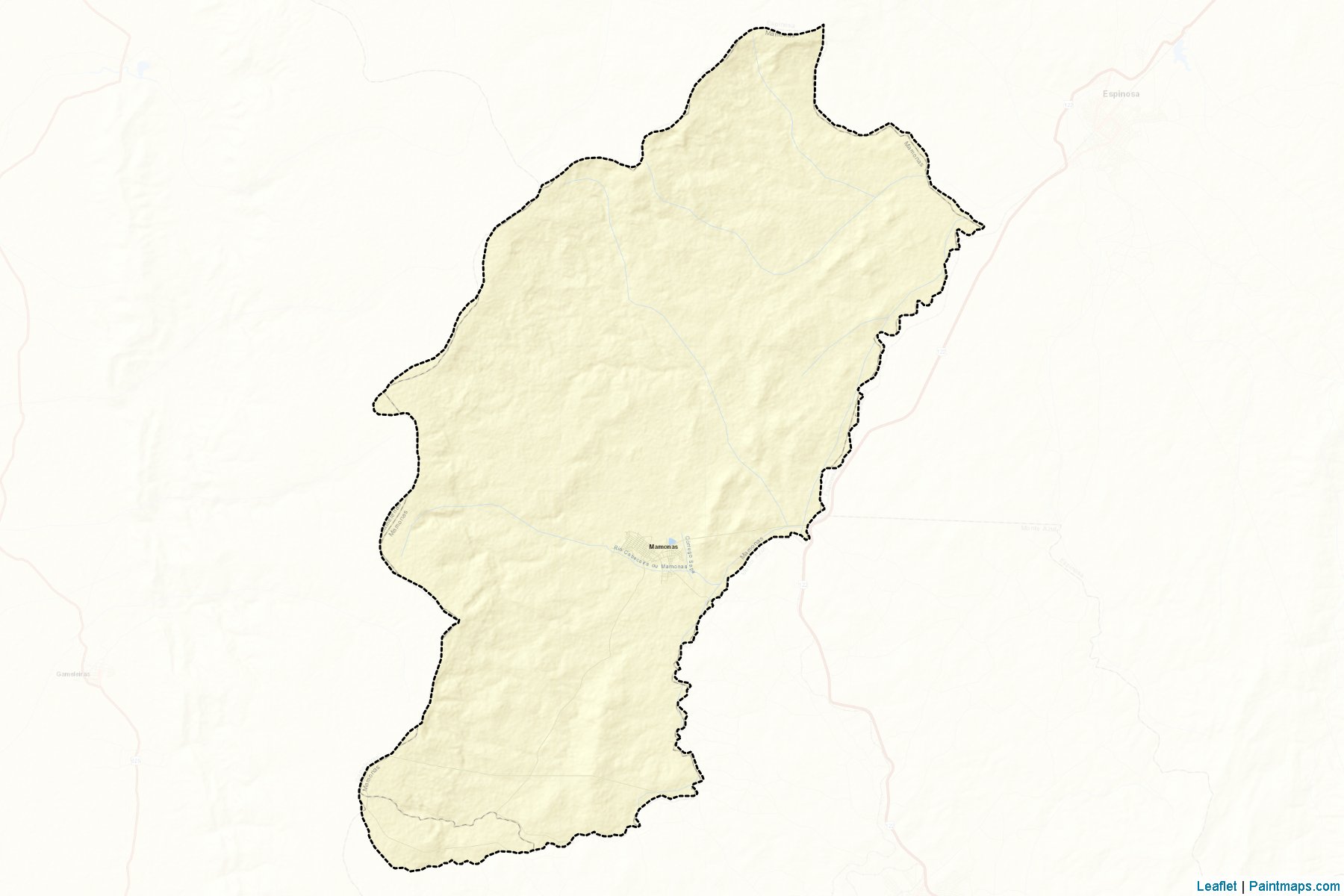 Mamonas (Minas Gerais) Map Cropping Samples-2