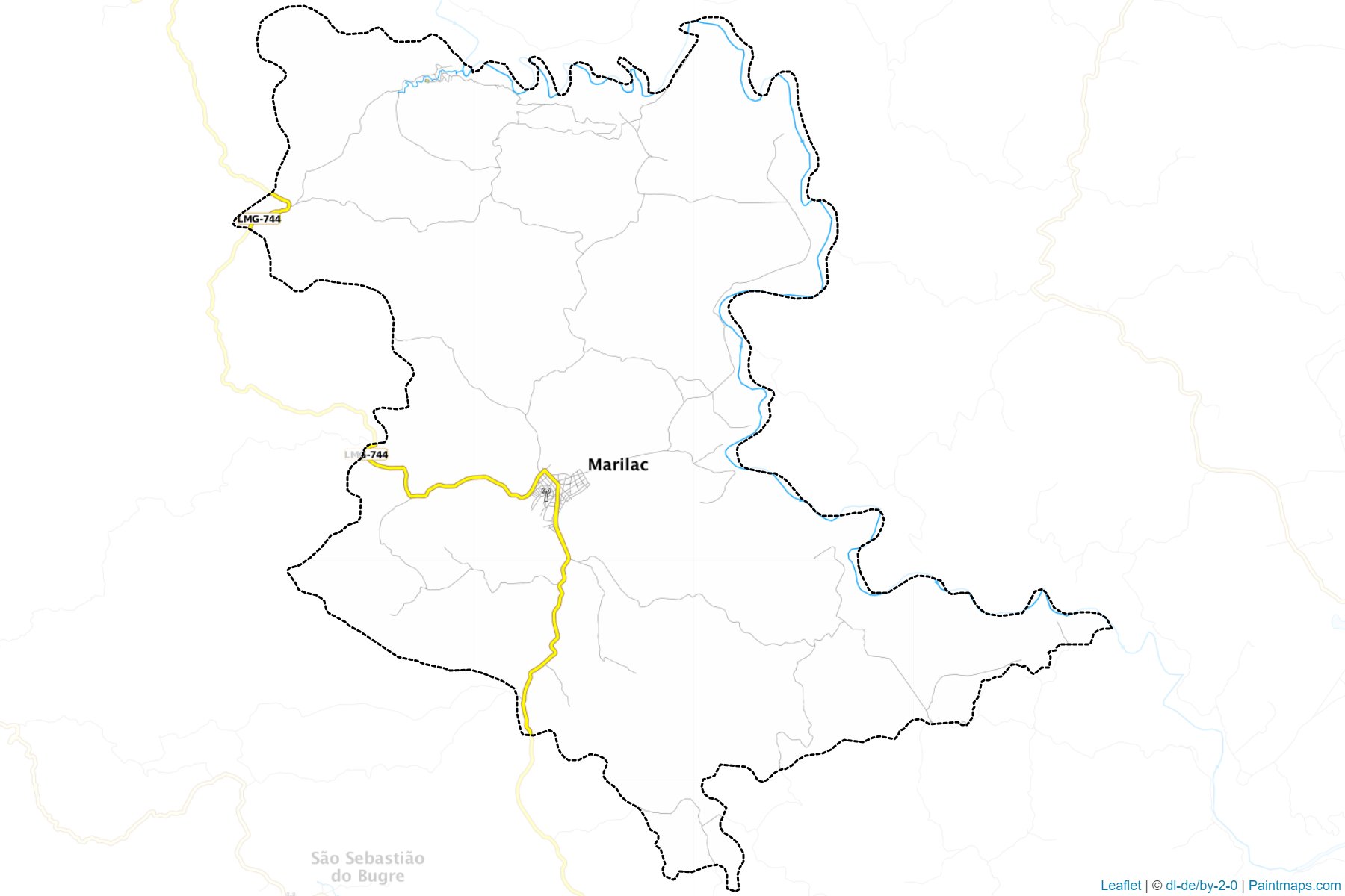 Marilac (Minas Gerais) Map Cropping Samples-1