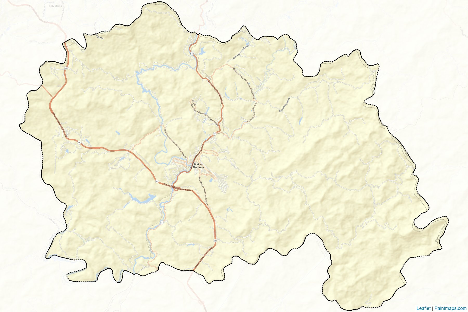 Matias Barbosa (Minas Gerais) Map Cropping Samples-2