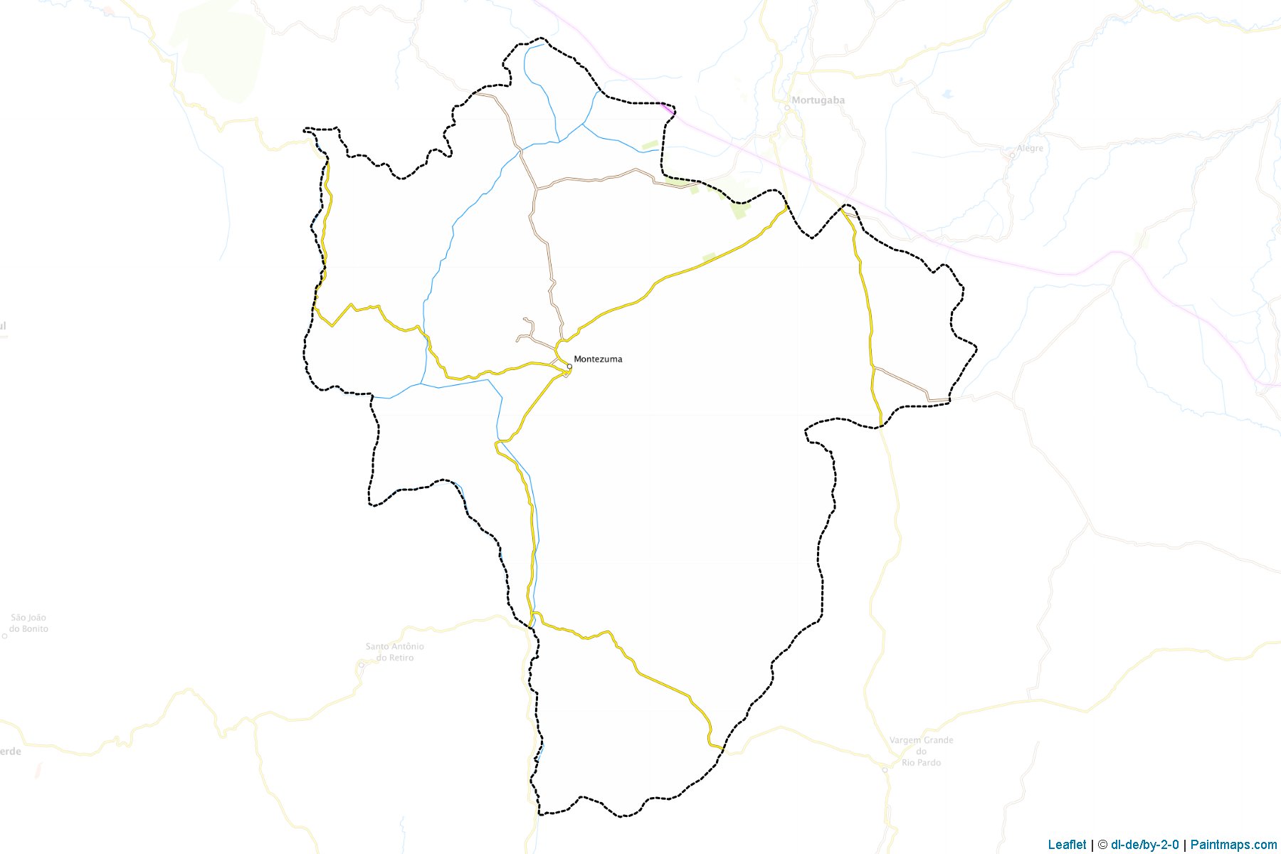 Montezuma (Minas Gerais) Map Cropping Samples-1