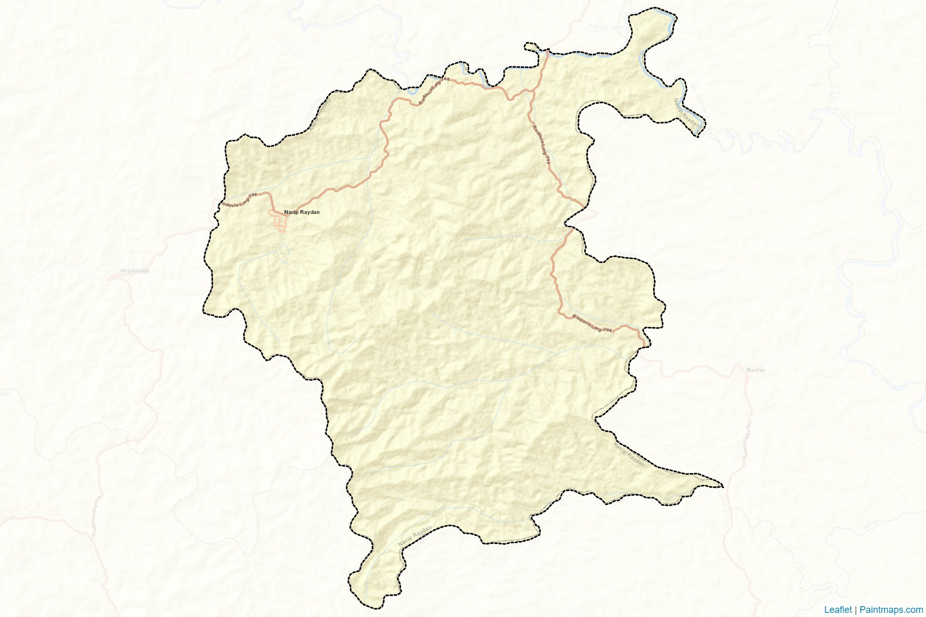 Nacip Raydan (Minas Gerais) Map Cropping Samples-2