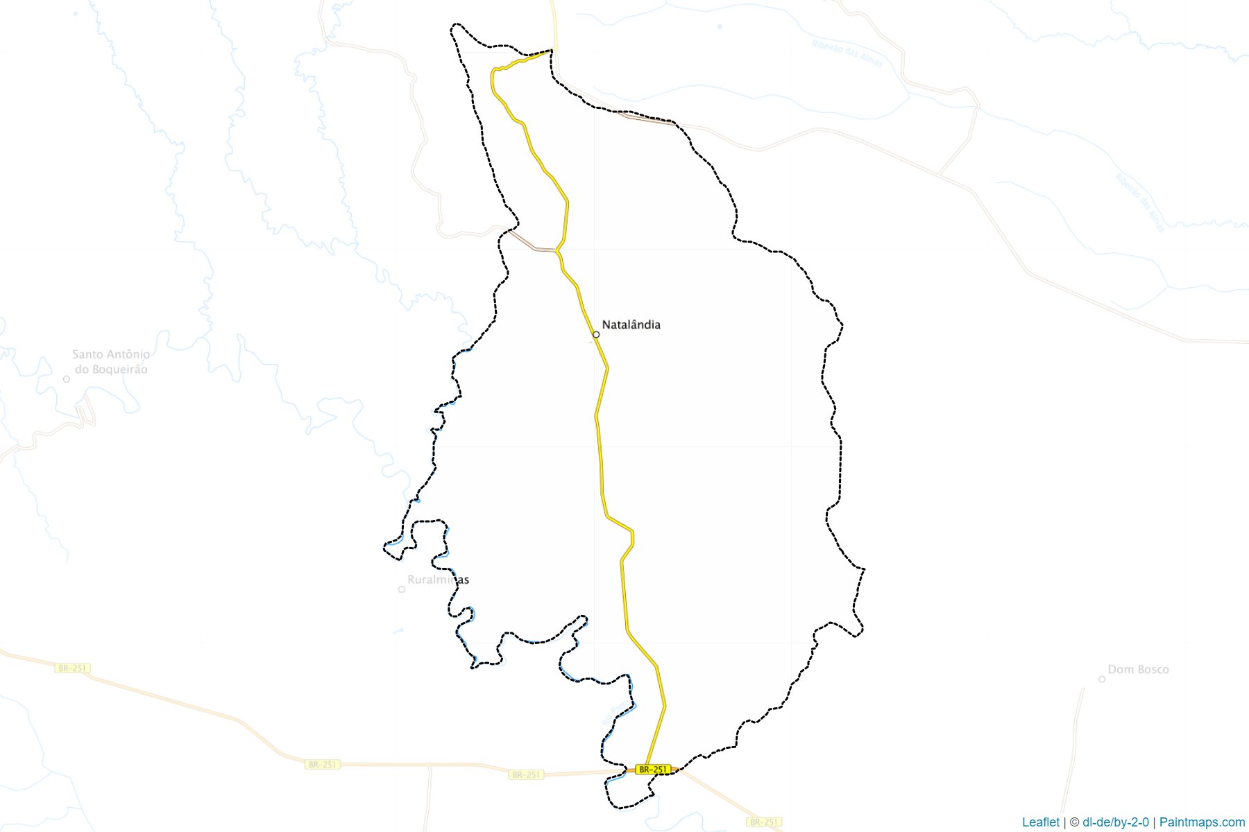 Natalandia (Minas Gerais) Map Cropping Samples-1