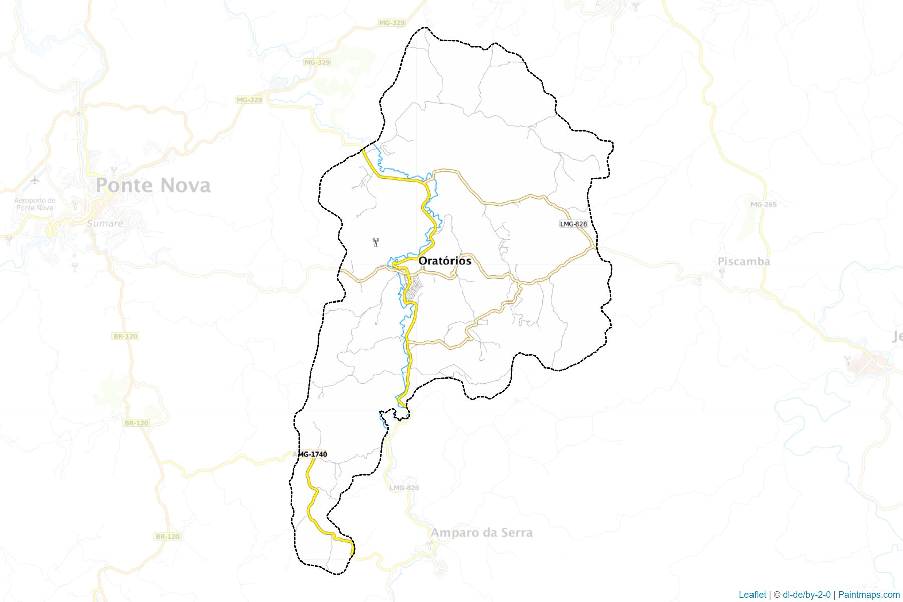 Oratorios (Minas Gerais) Map Cropping Samples-1