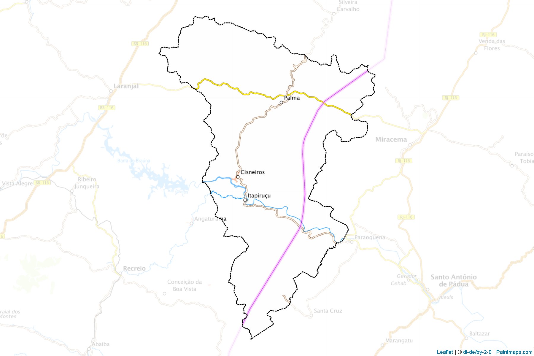 Palma (Minas Gerais) Map Cropping Samples-1