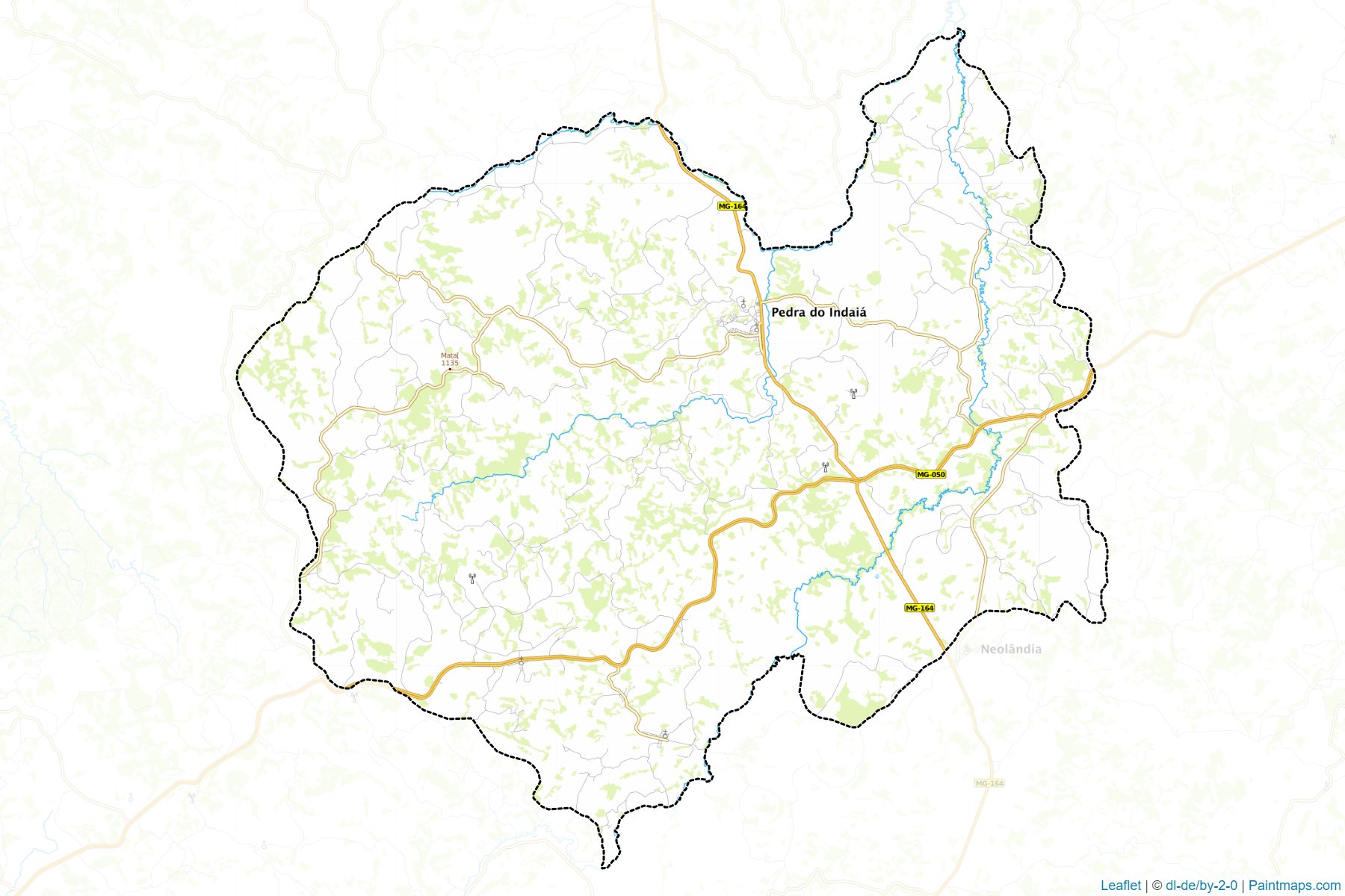 Pedra do Indaia (Minas Gerais) Map Cropping Samples-1