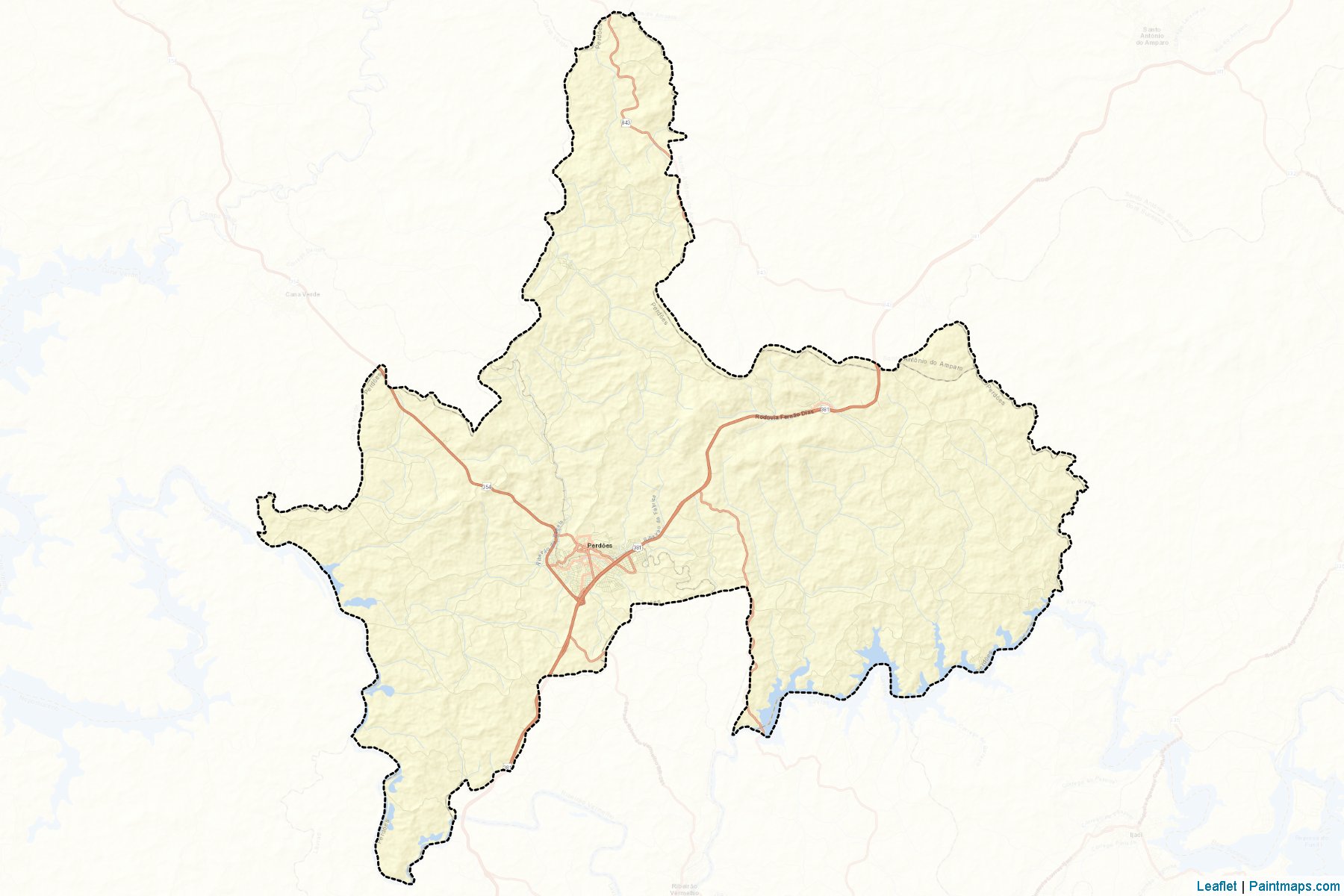 Perdoes (Minas Gerais) Map Cropping Samples-2