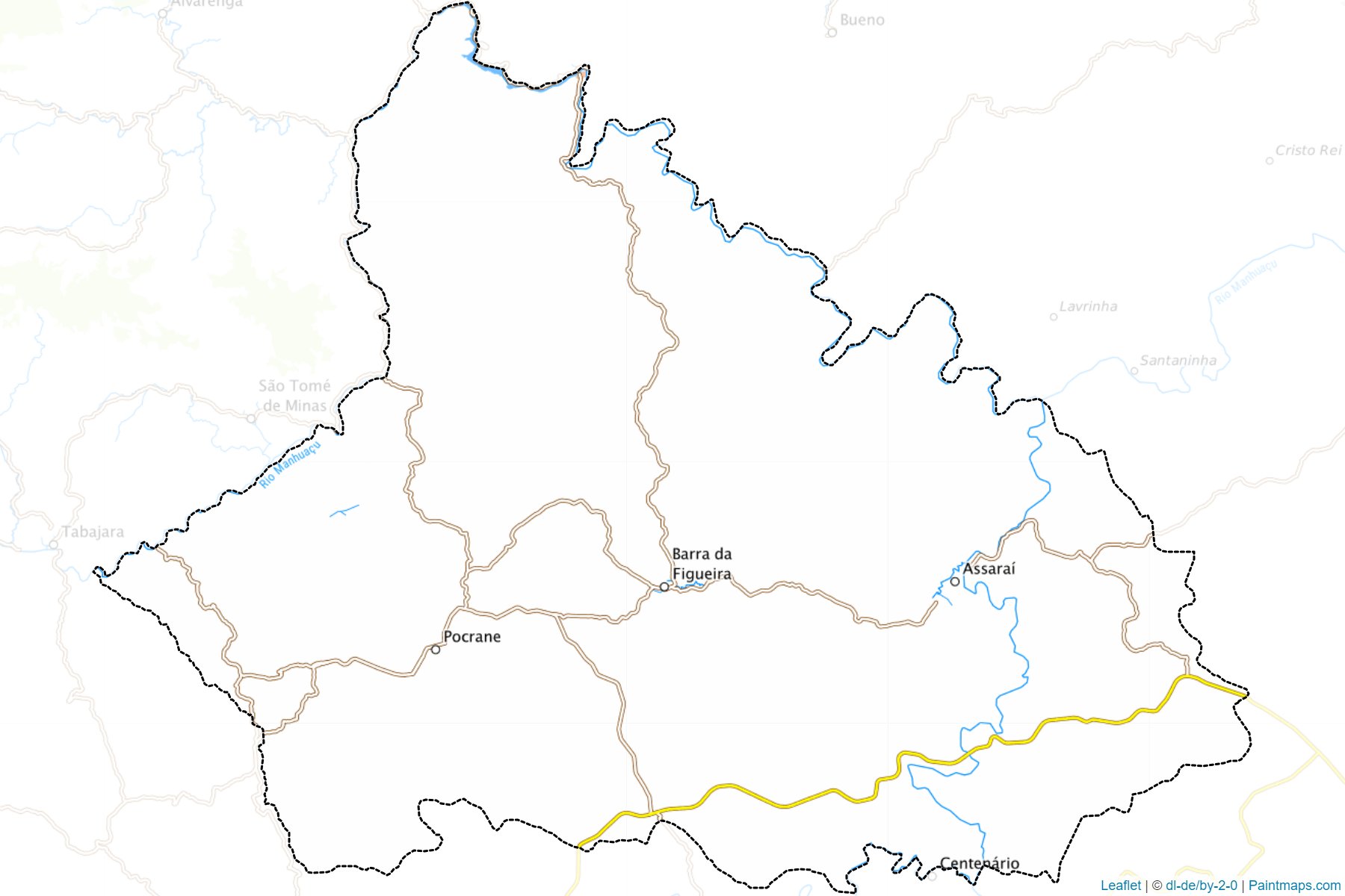 Pocrane (Minas Gerais) Map Cropping Samples-1