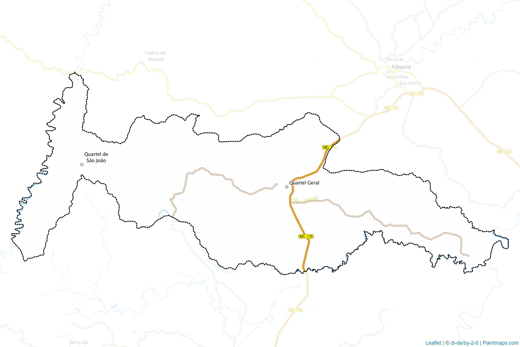 Quartel Geral (Minas Gerais) Map Cropping Samples-1