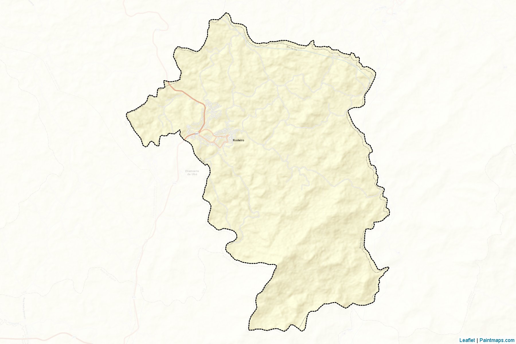 Rodeiro (Minas Gerais) Map Cropping Samples-2