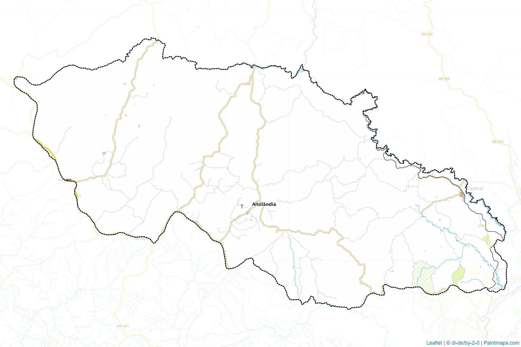 Tapirai (Minas Gerais) Map Cropping Samples-1