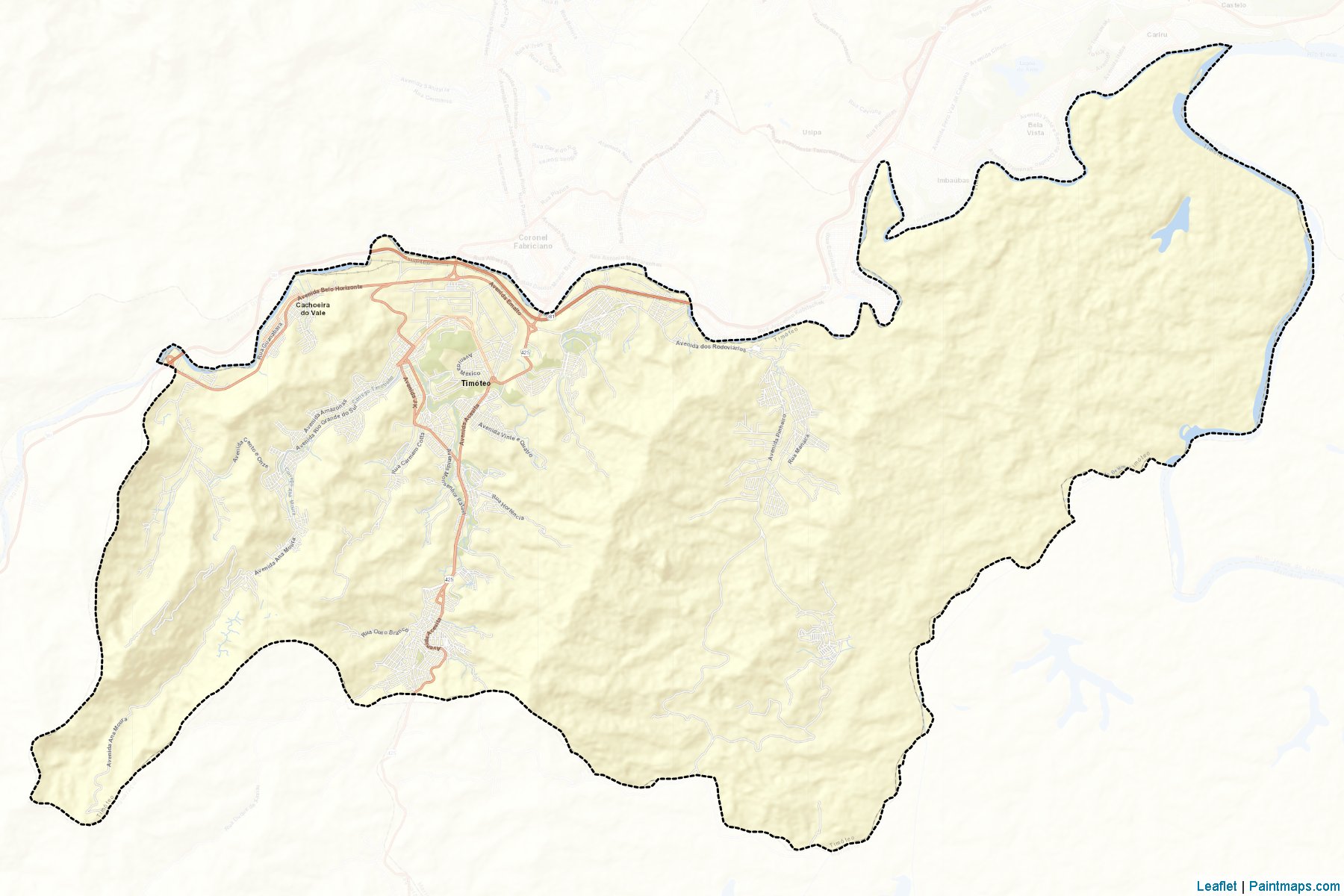 Timoteo (Minas Gerais) Map Cropping Samples-2