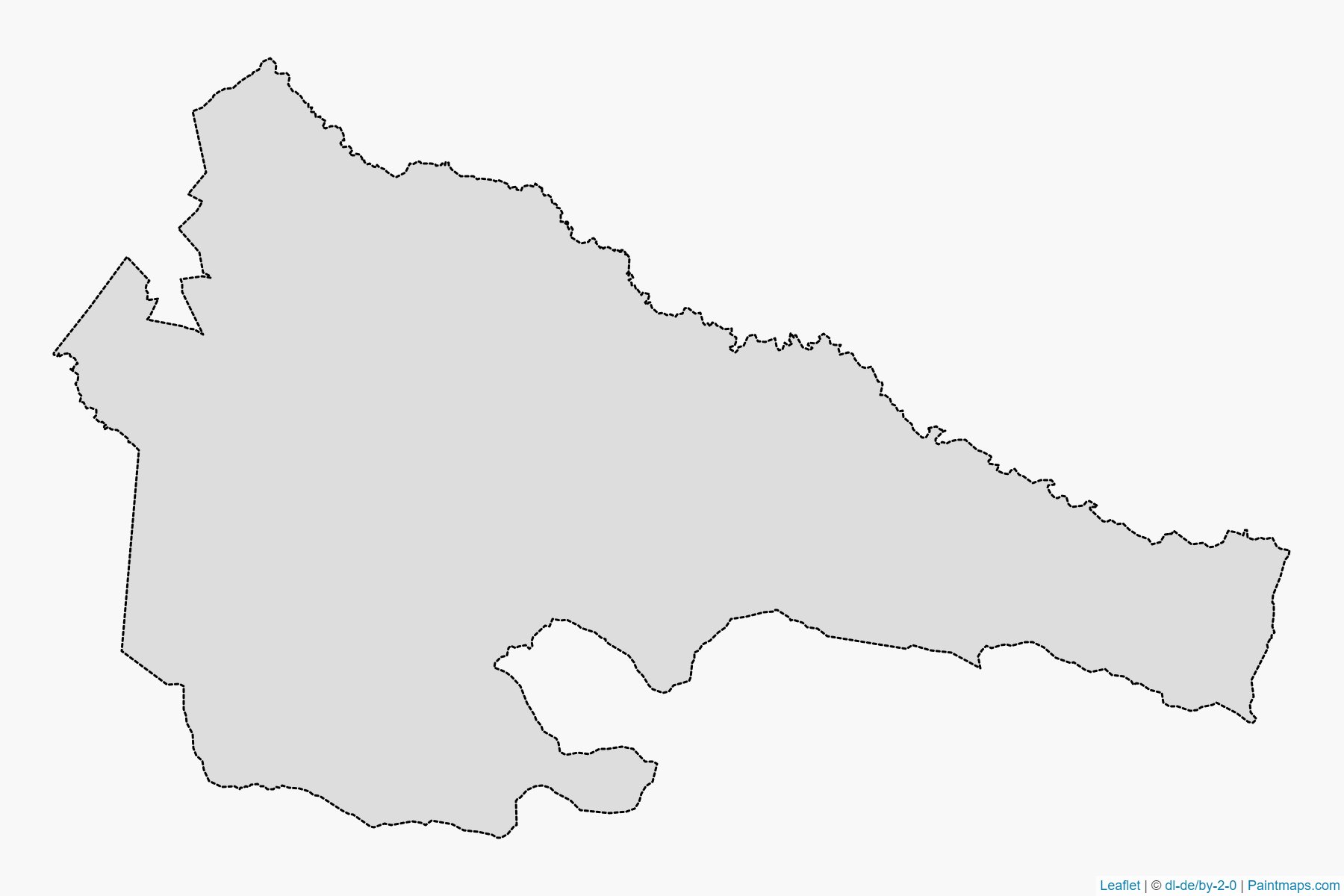 Cassilandia (Mato Grosso Do Sul) Map Cropping Samples-1