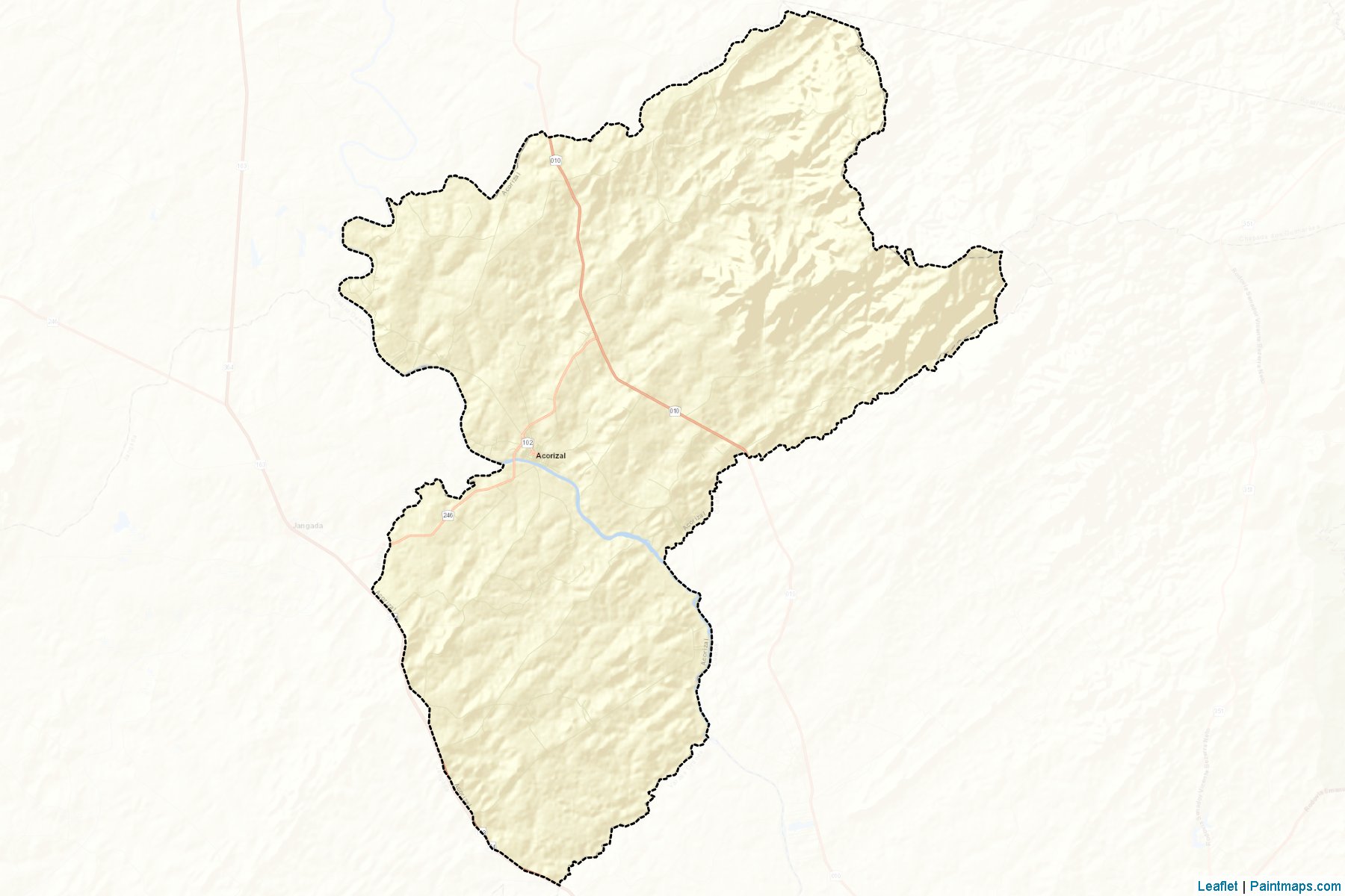 Acorizal (Mato Grosso) Map Cropping Samples-2