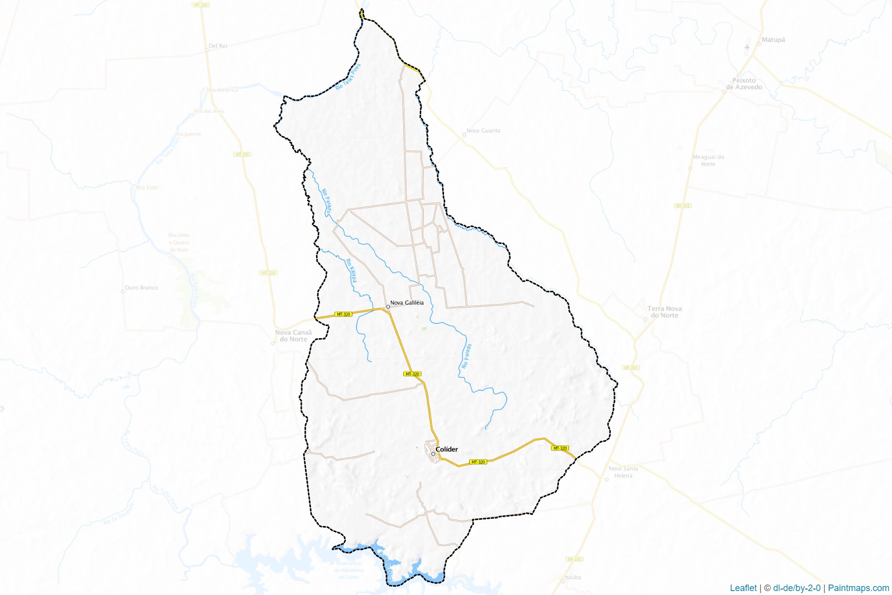 Colider (Mato Grosso) Map Cropping Samples-1